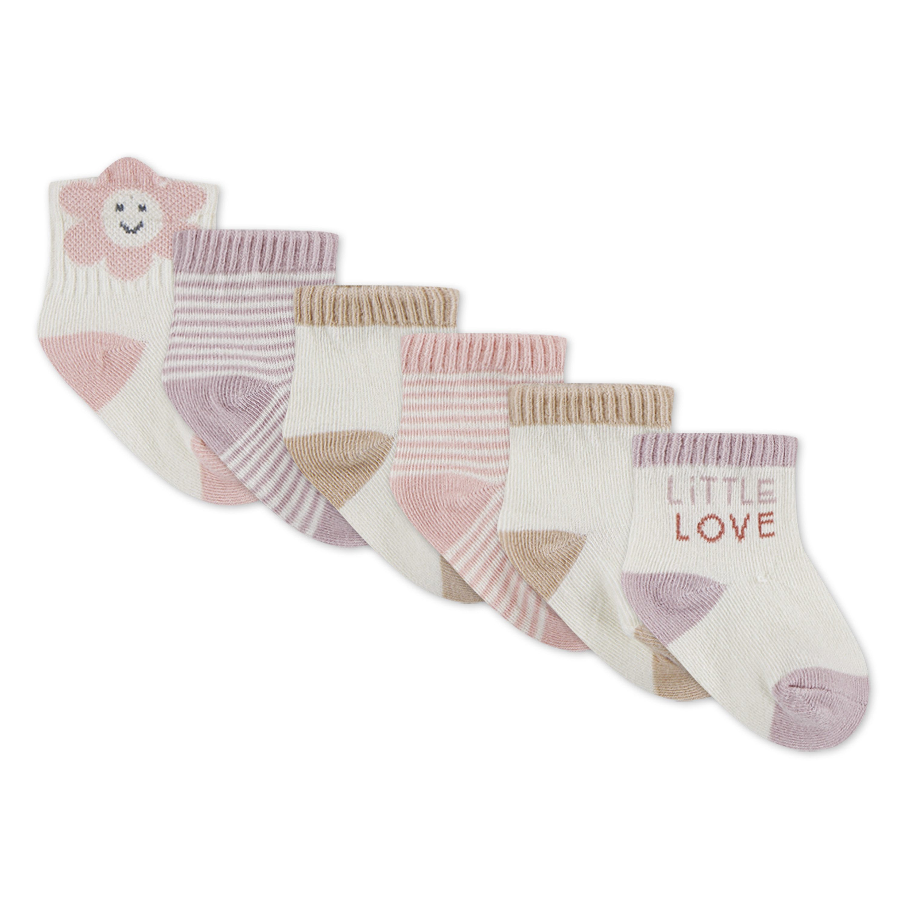 MUSTANG Sokken HGHG 6PK QUARTER SOCK (6 paar)