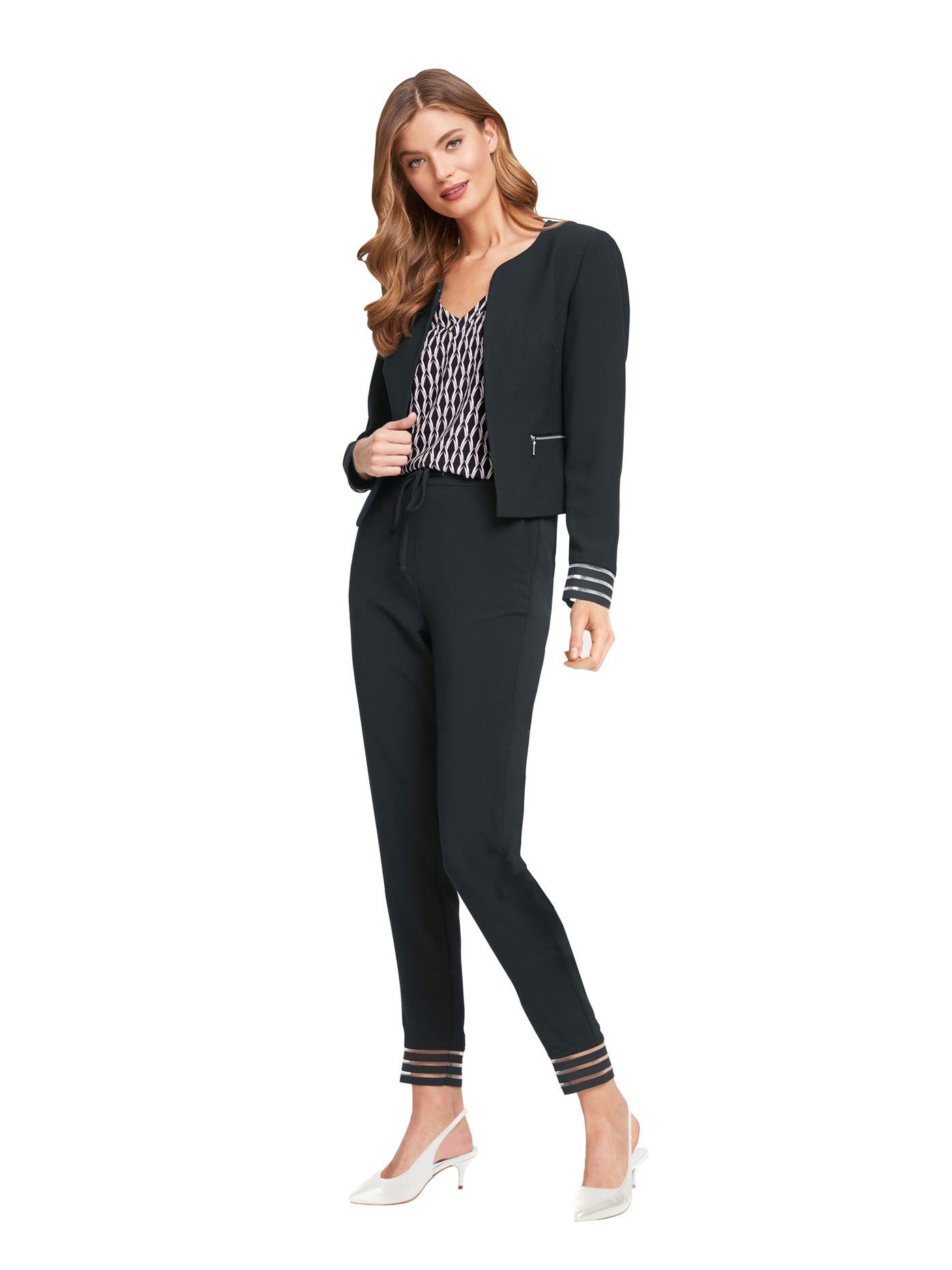 rick cardona by heine korte blazer zwart