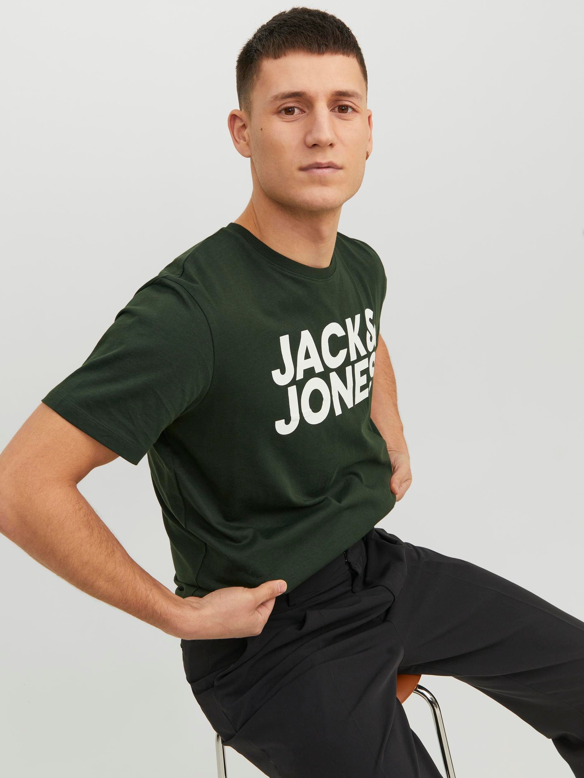 Jack & Jones Shirt met ronde hals JJECORP LOGO TEE SS