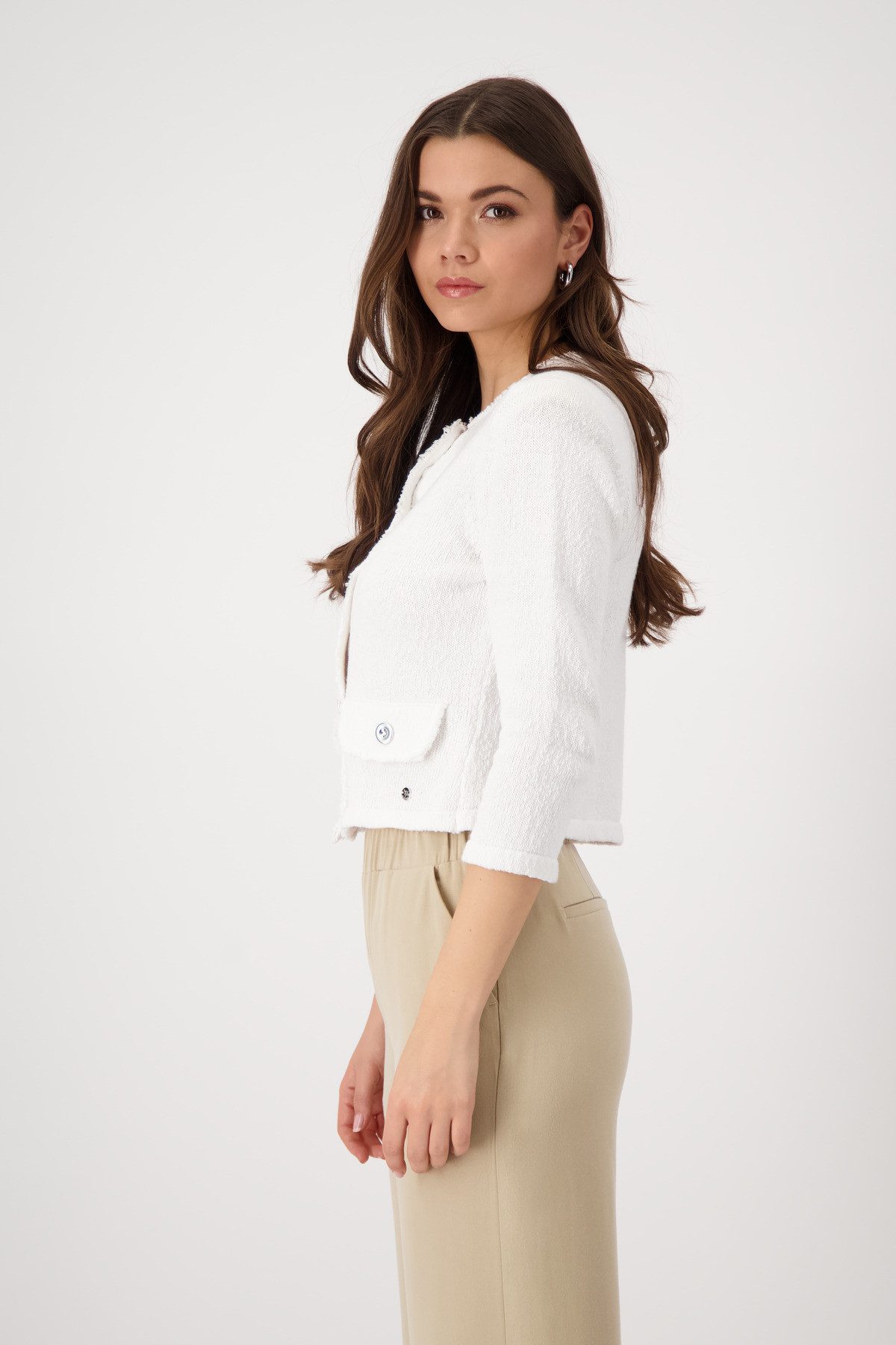 Monari Vest met knopen