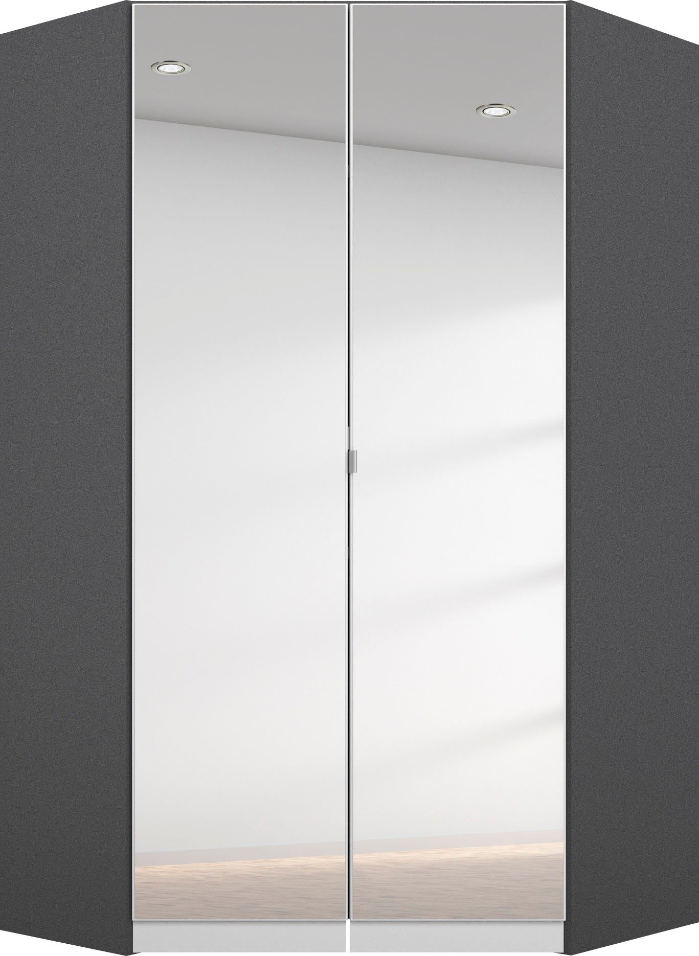rauch Kastenset Kledingkast kast garderobe garderobekast hoekkast HOMBURG veel opbergruimte, bovenste lade met indeling made in germany