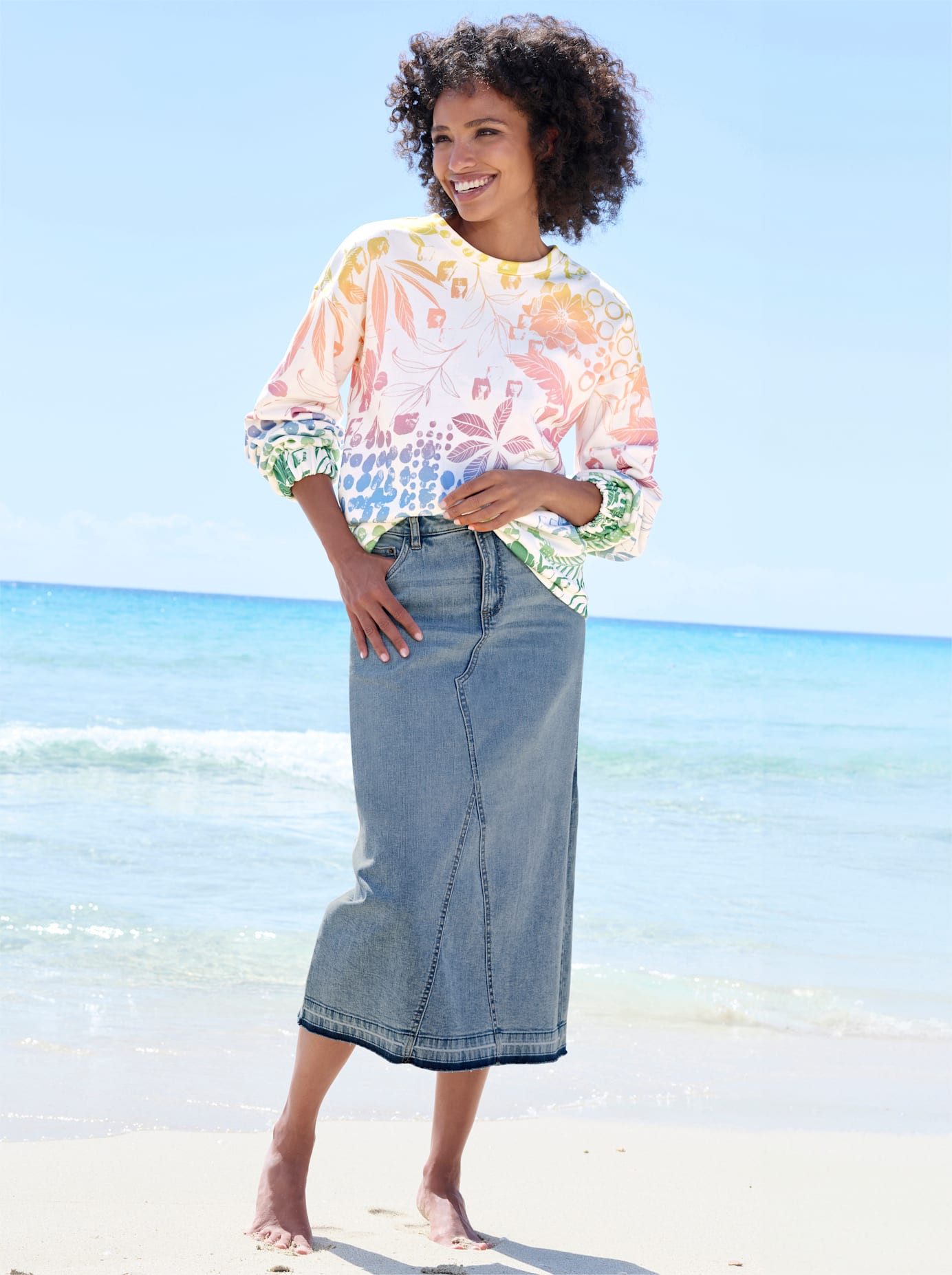 heine Jeans rok