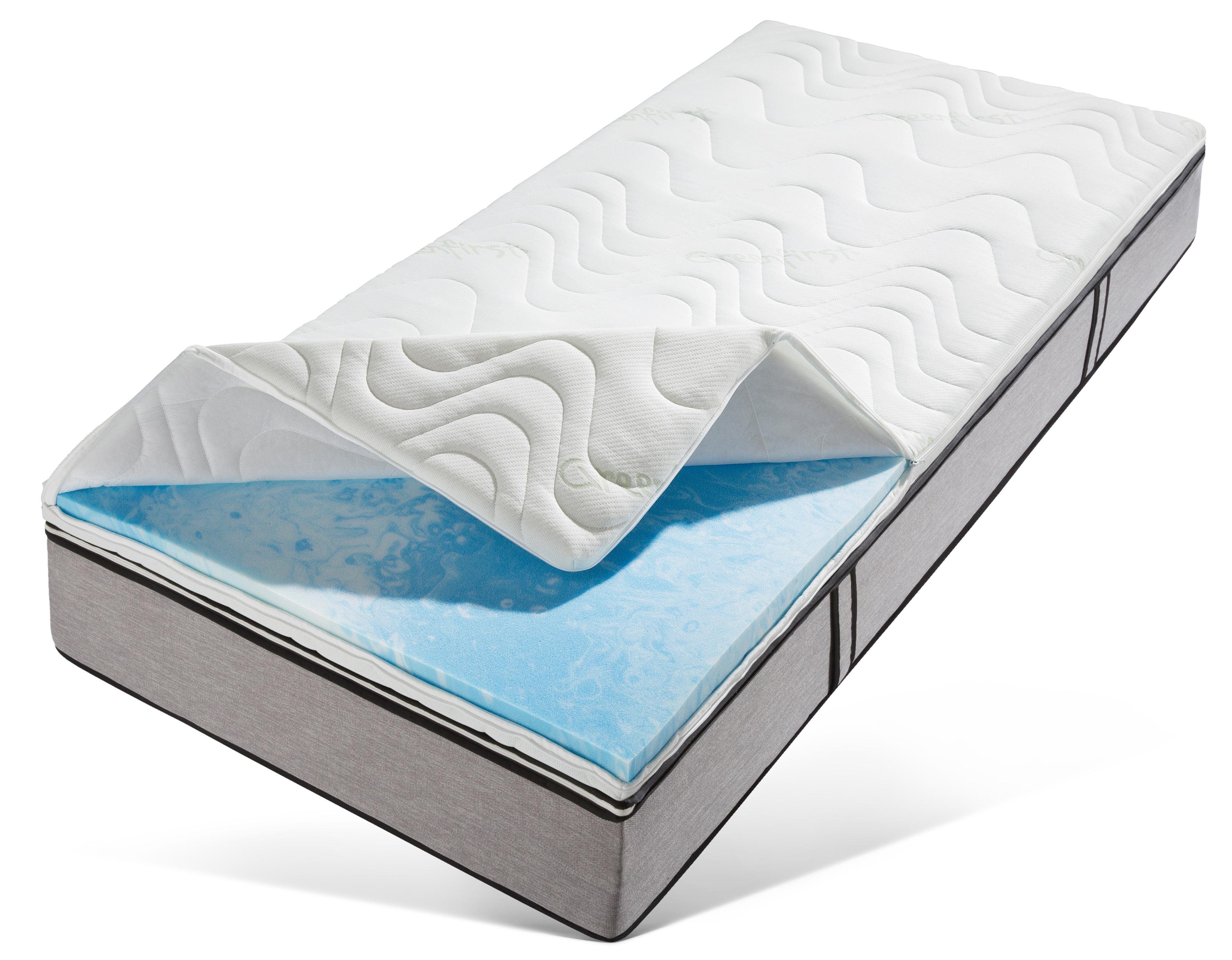 Beco Topmatras Greenfirst Soft Topper in 90x200 cm en diverse maten, matrastopper met gelschuim (1 stuk)