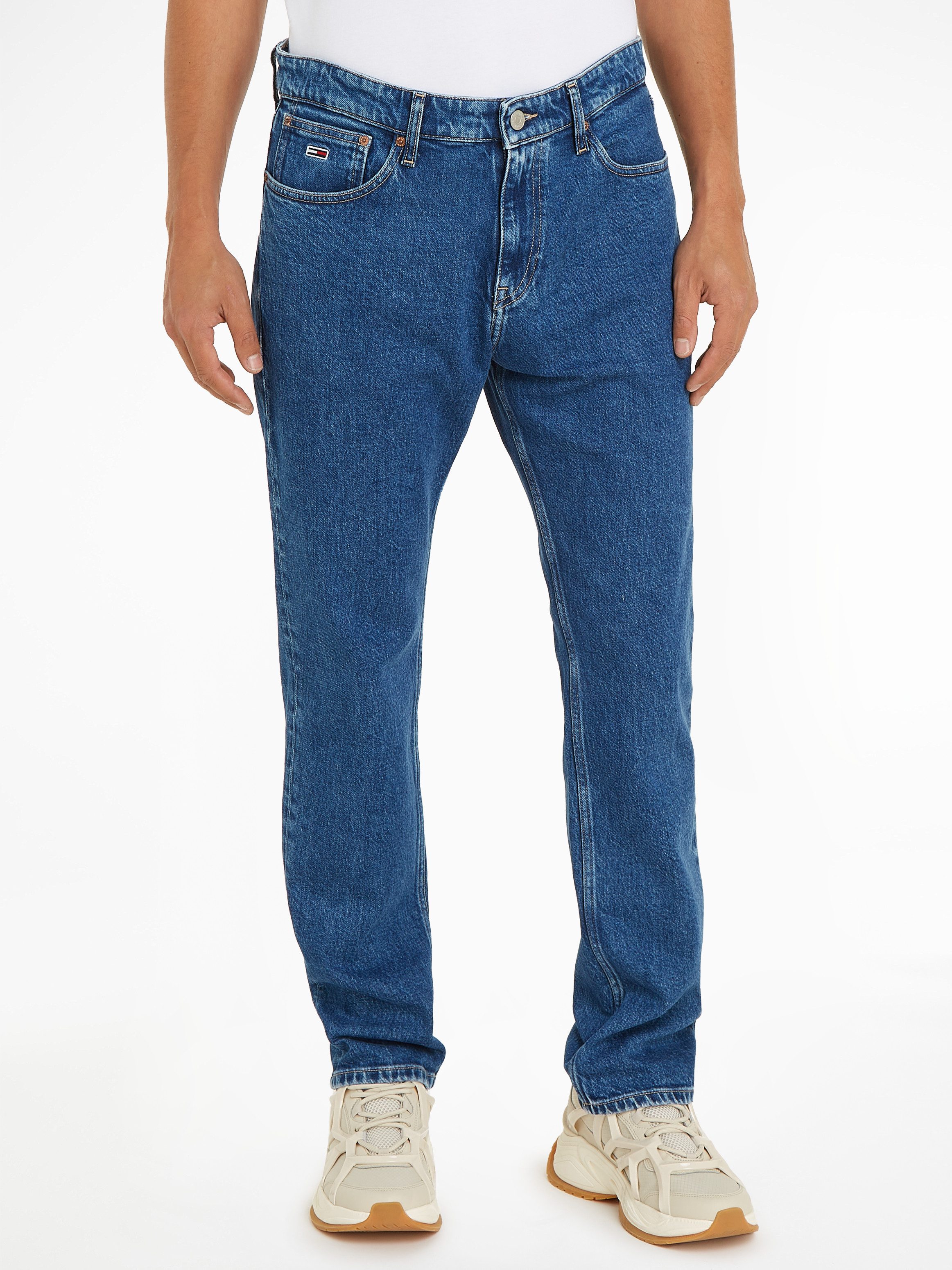 TOMMY JEANS Straight jeans Ryan Regular Straight heren straight jeans maat 31 blauw