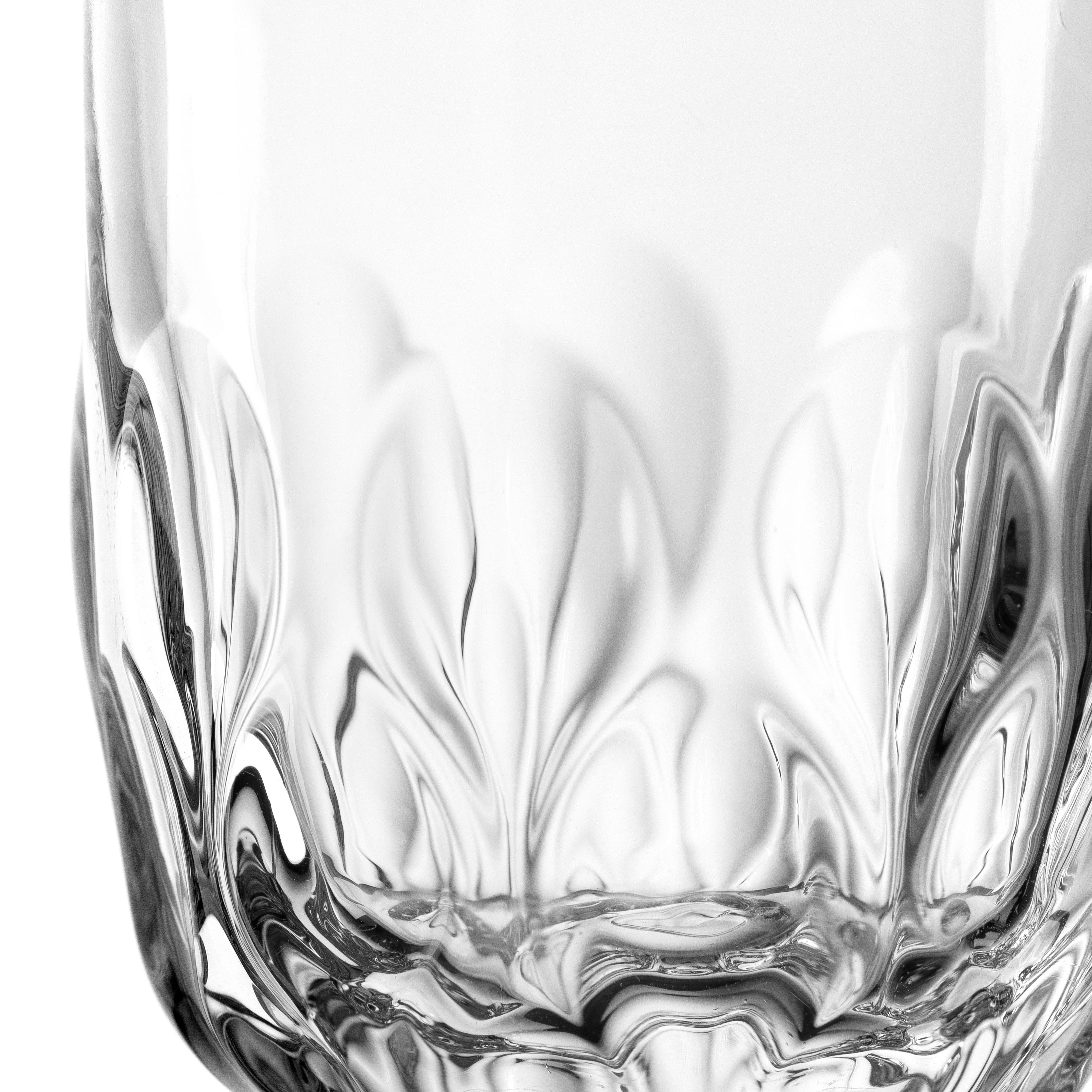 LEONARDO Espressoglas GOCCE, 90 ml, 6-stuks set 3. variant, met druppelreliëf (set)