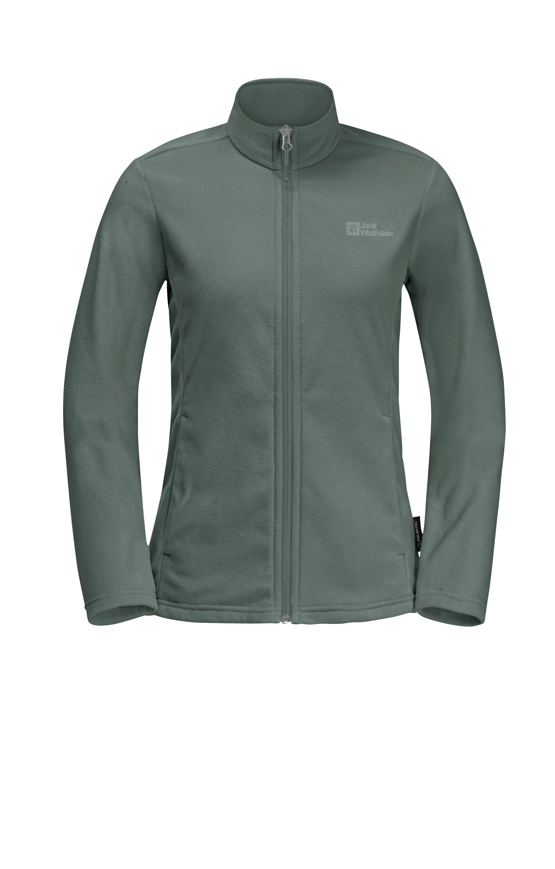 Jack Wolfskin Fleecejack Taunus lichte rekbare ademende midlayer