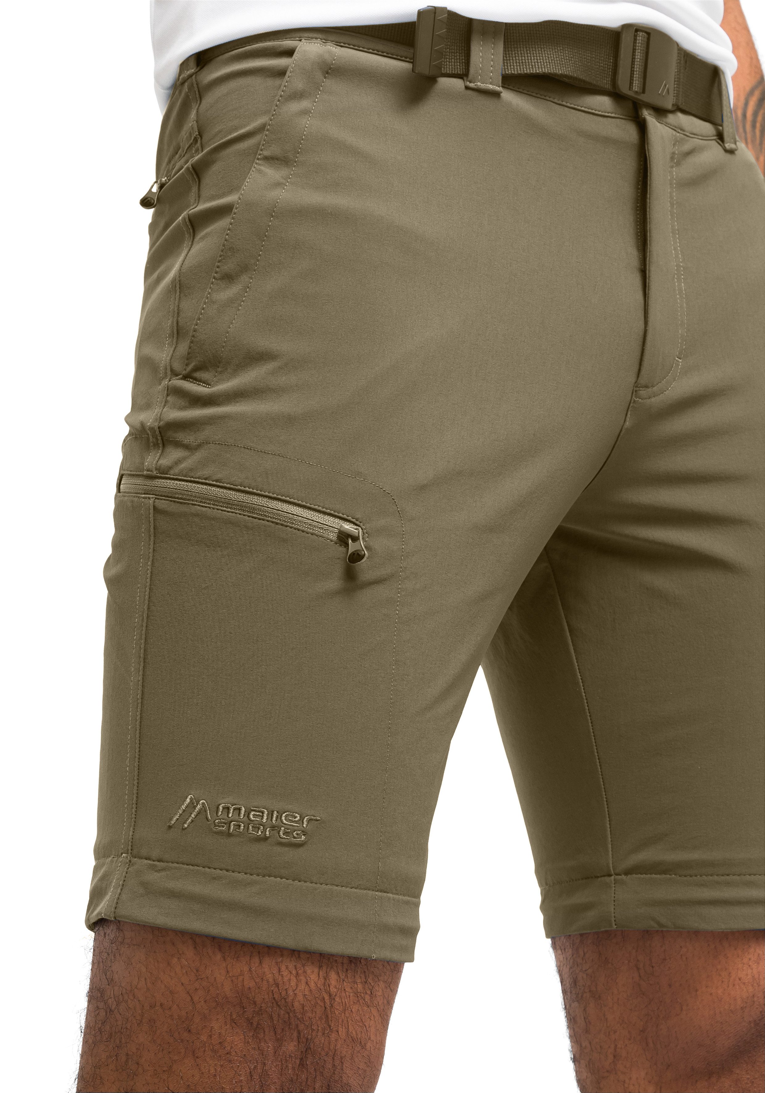 Maier Sports Functionele broek Tajo 2 Heren wandelbroek, afritsbare outdoorbroek, 4 zakken, regular fit