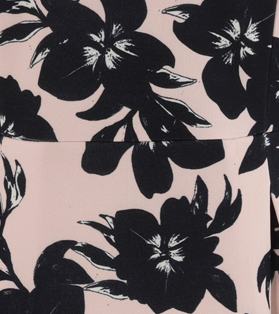 Aniston SELECTED Zomerjurk met bloemen- en bladerenpatroon allover - nieuwe collectie