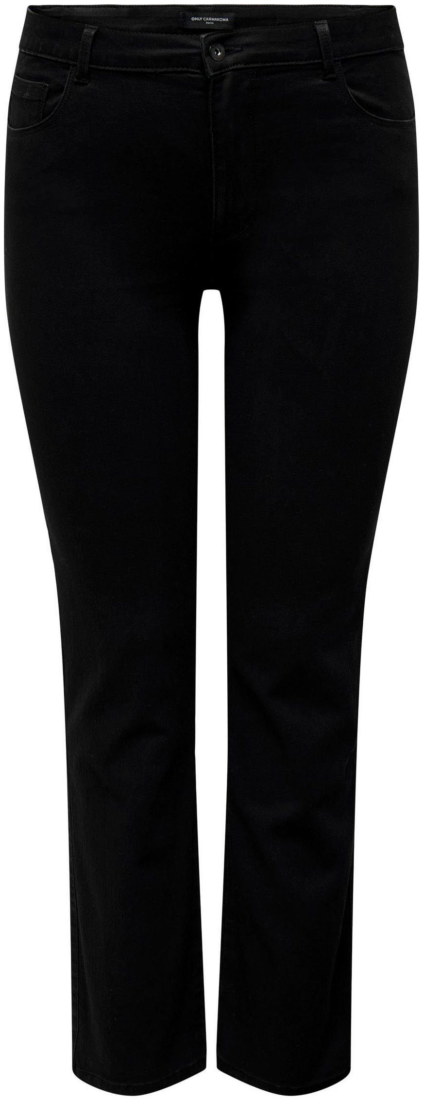 ONLY CARMAKOMA Rechte jeans CARAUGUSTA