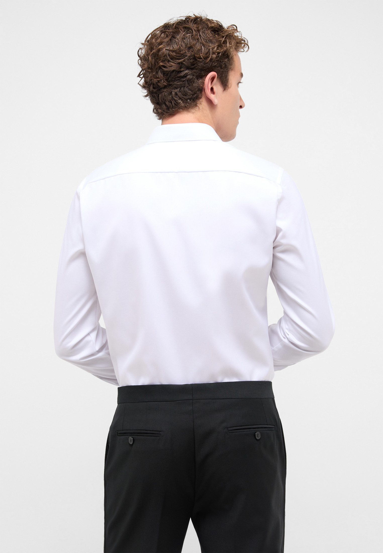 Eterna Overhemd met lange mouwen Slim fit NON IRON (strijkvrij)