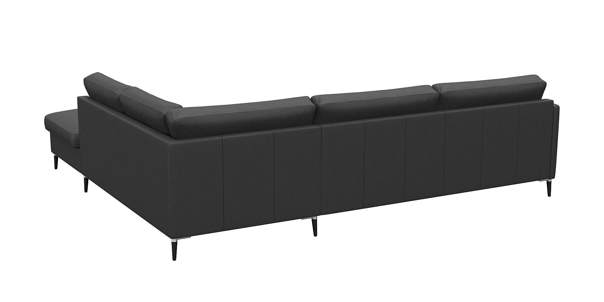 FLEXLUX Hoekbank Fiore, super zitcomfort door koudschuim in de zitting, L-vorm