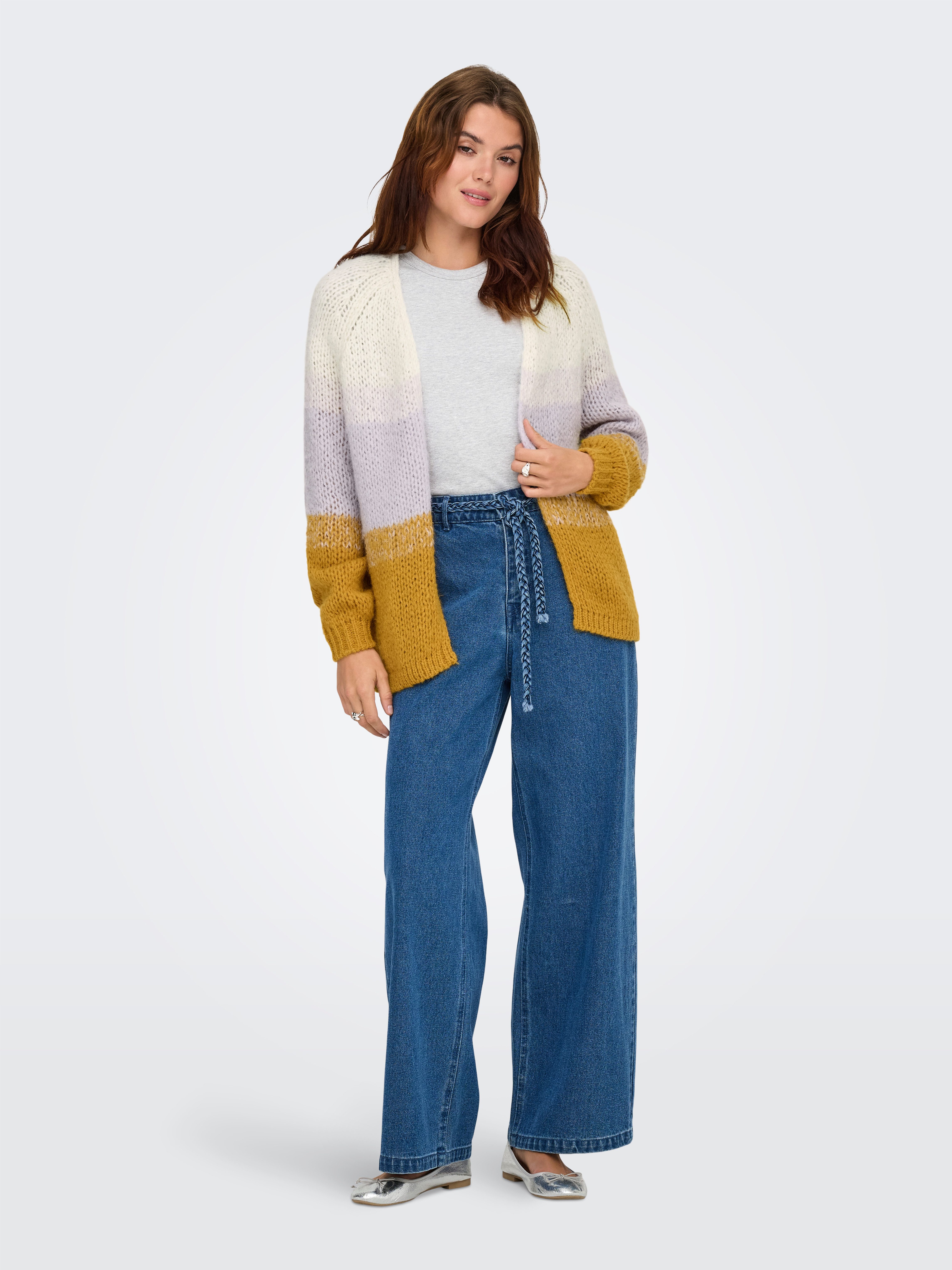 Only Vest ONLALYSSA LIFE LS OPEN CARDIGAN CC KNT