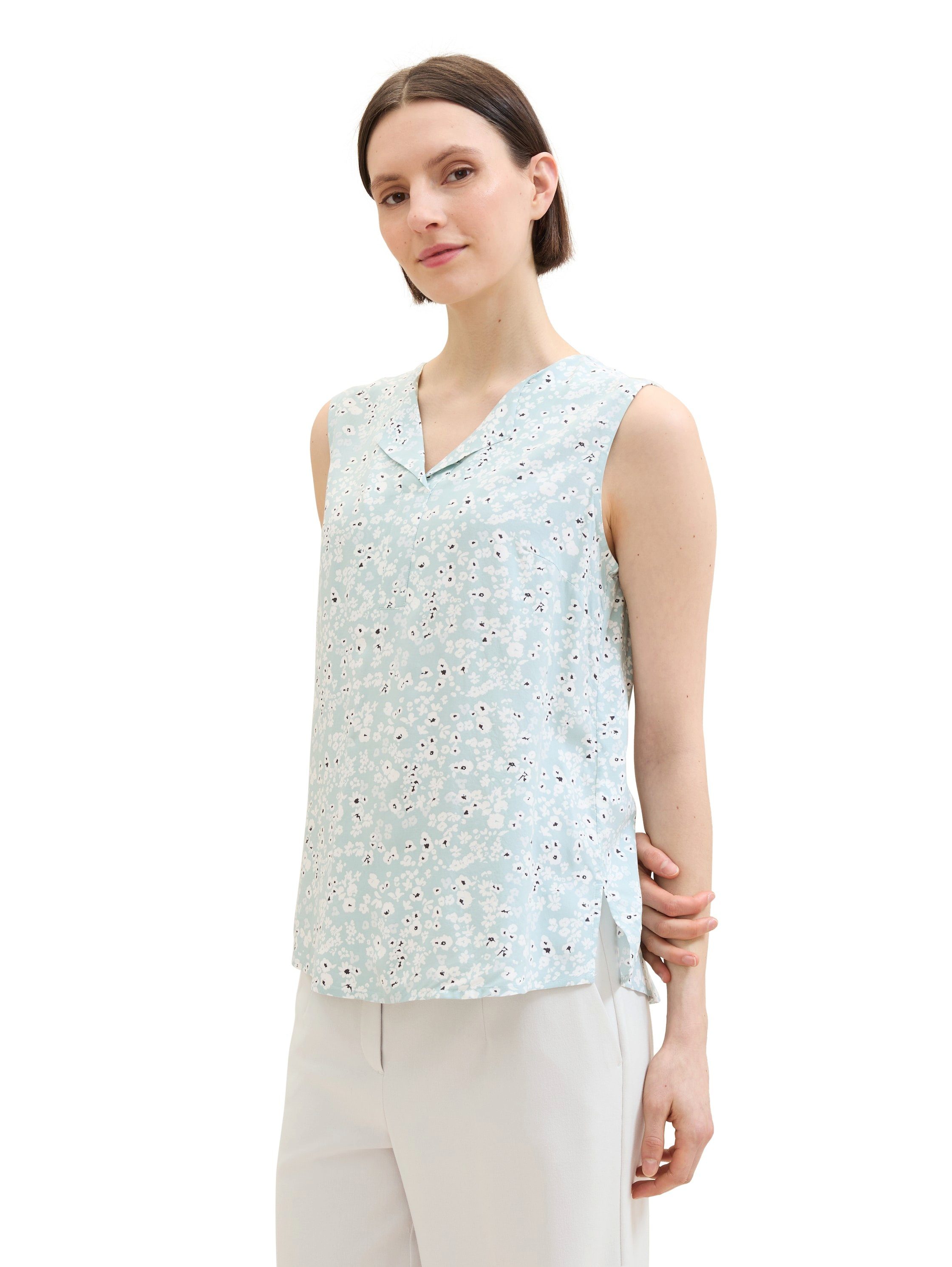 Tom Tailor Top met stijlvolle all-over print
