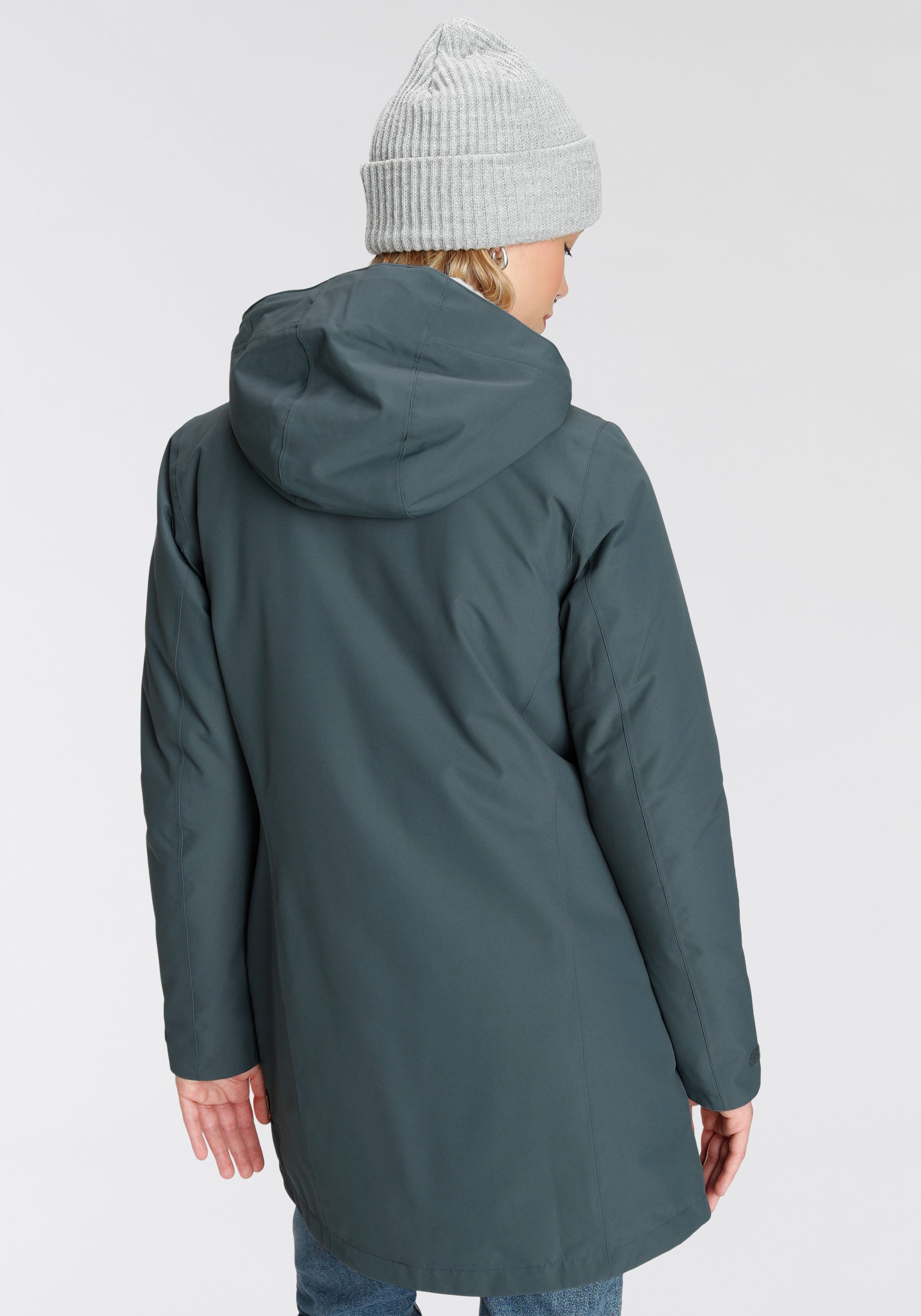Jack Wolfskin Parka KIOLA Winddicht & waterafstotend & ademend