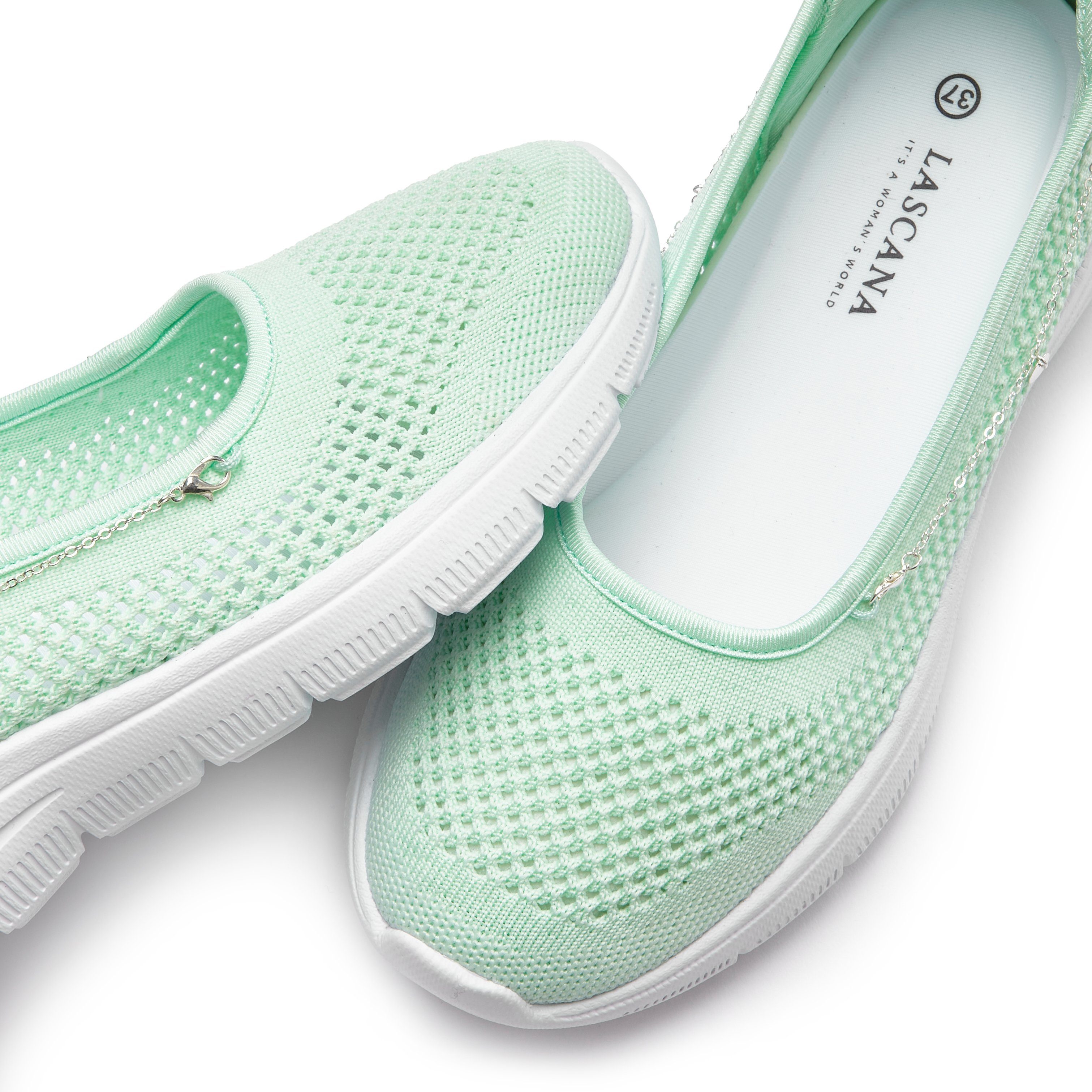 Lascana Sneakers Slip-On sneaker, slipper, ballerina, lage schoen VEGAN
