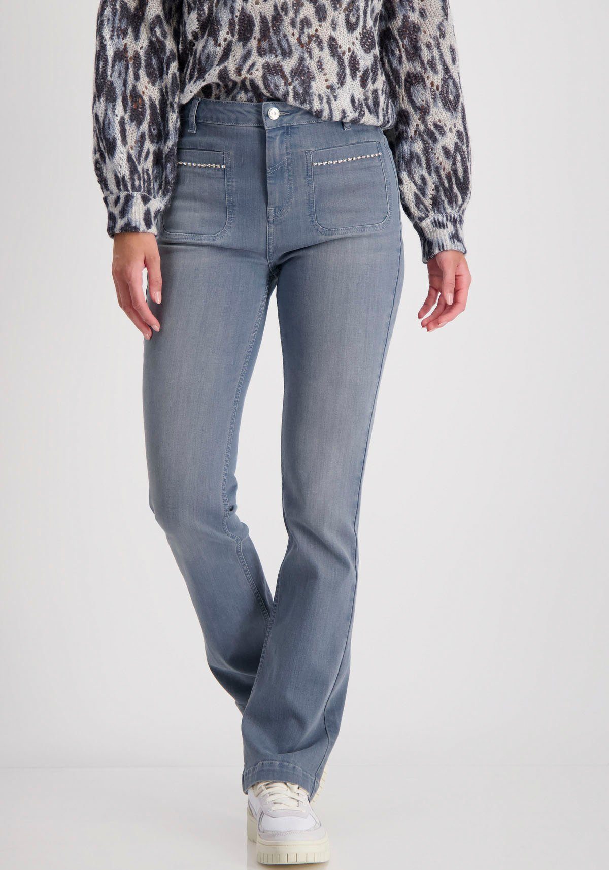 Monari Bootcut jeans Broek Jeans Kettingen