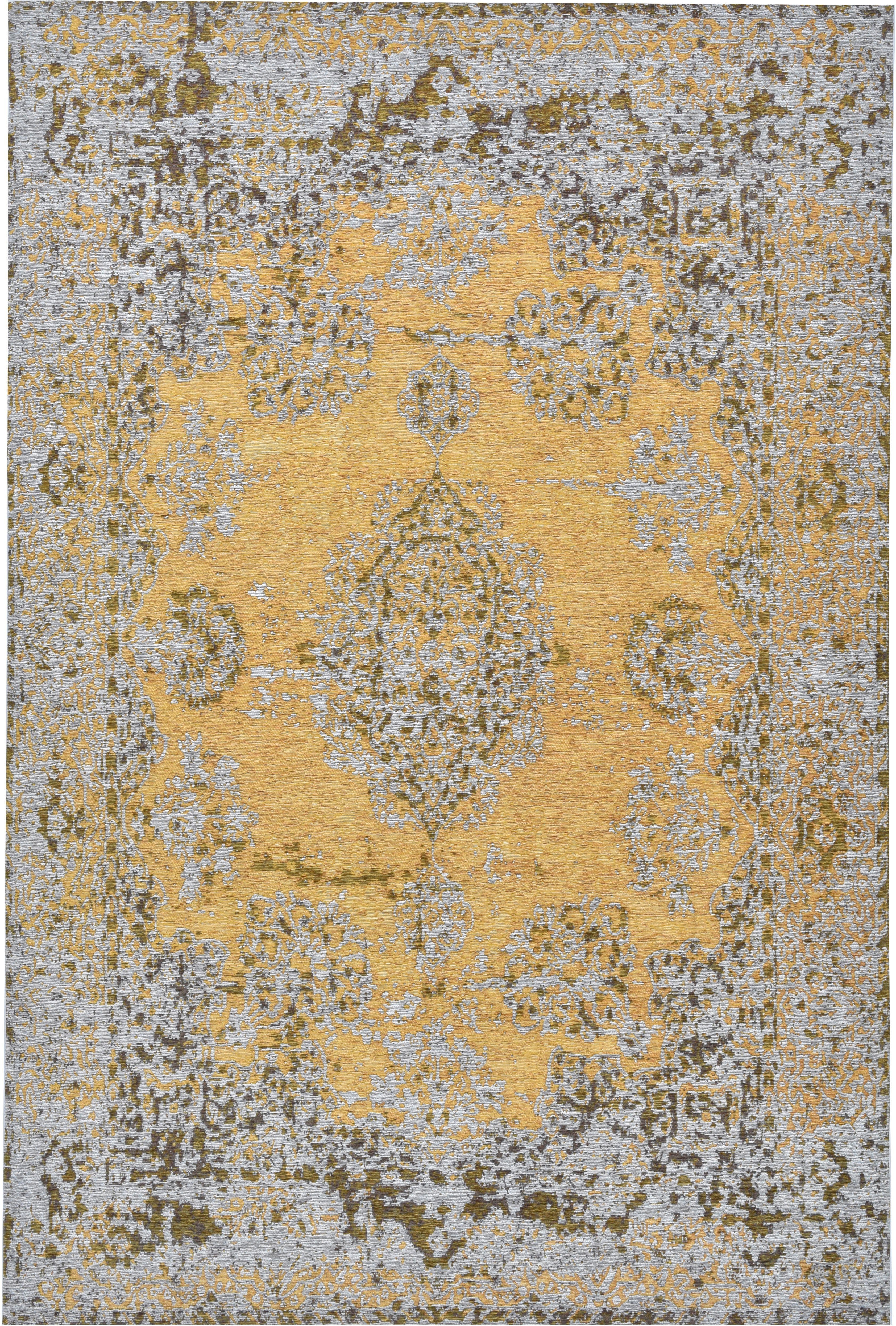 TOM TAILOR HOME Vloerkleed Funky Orient Kirman Korte pool, oriënt-look, vintage-design moderne vloerkleden maat 75 cm x 140 cm x 5 mm goud