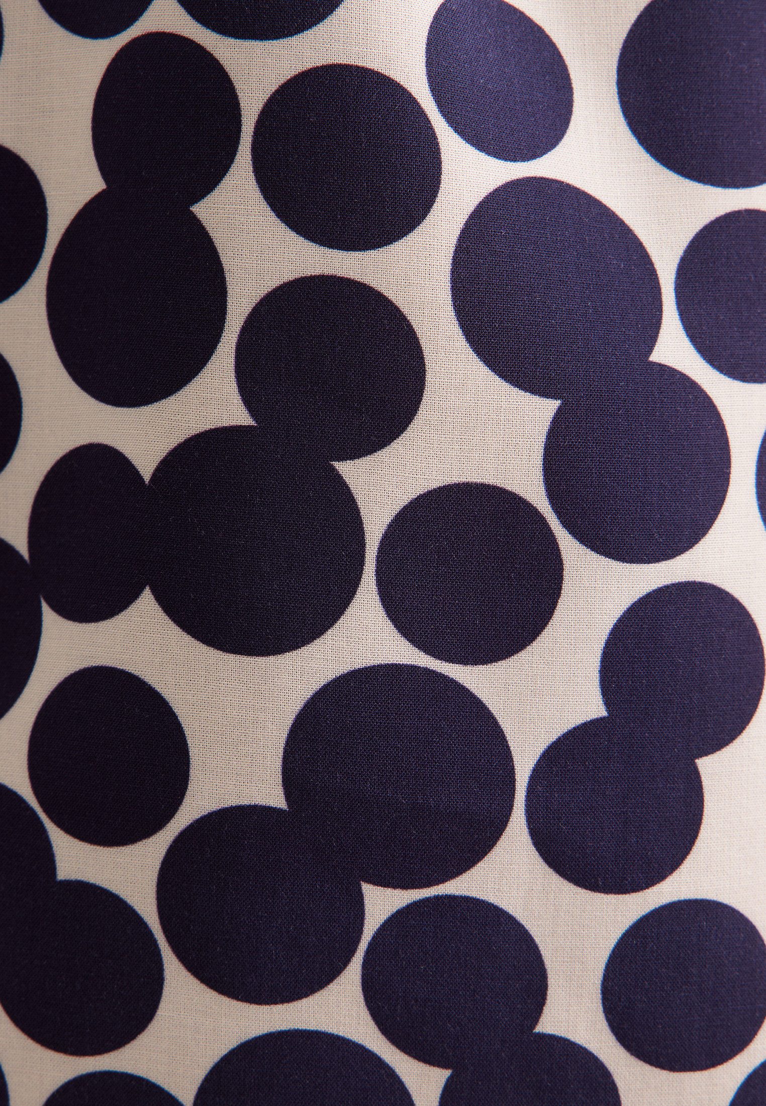 seidensticker Klassieke blouse Zwarte roos Tuniek stippen