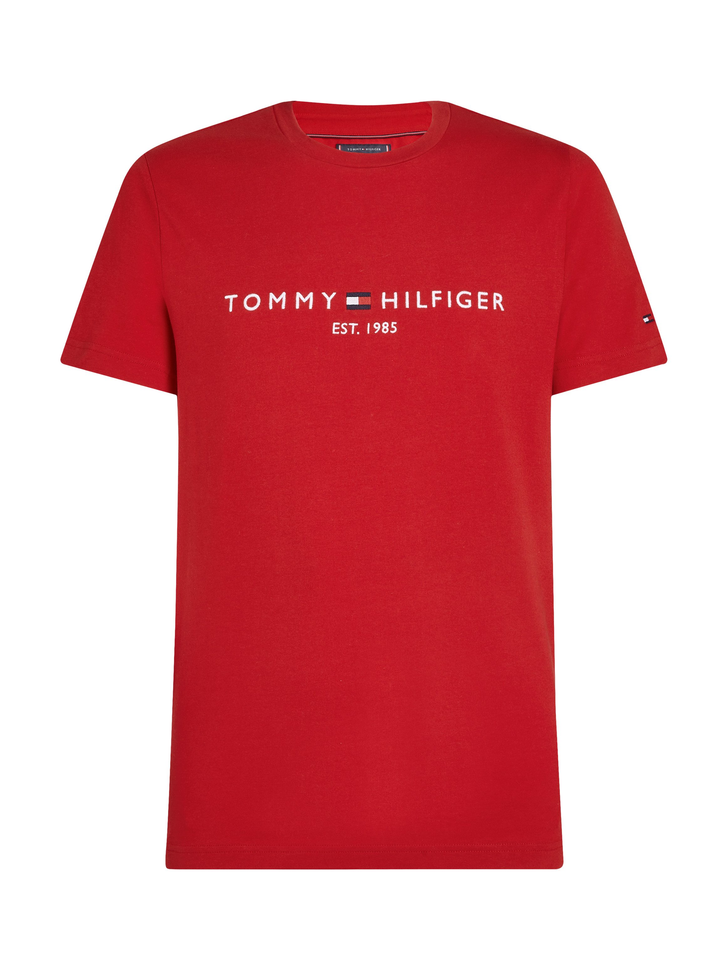 Tommy Hilfiger T-shirt Tommy Logo Tee van duurzaam katoen