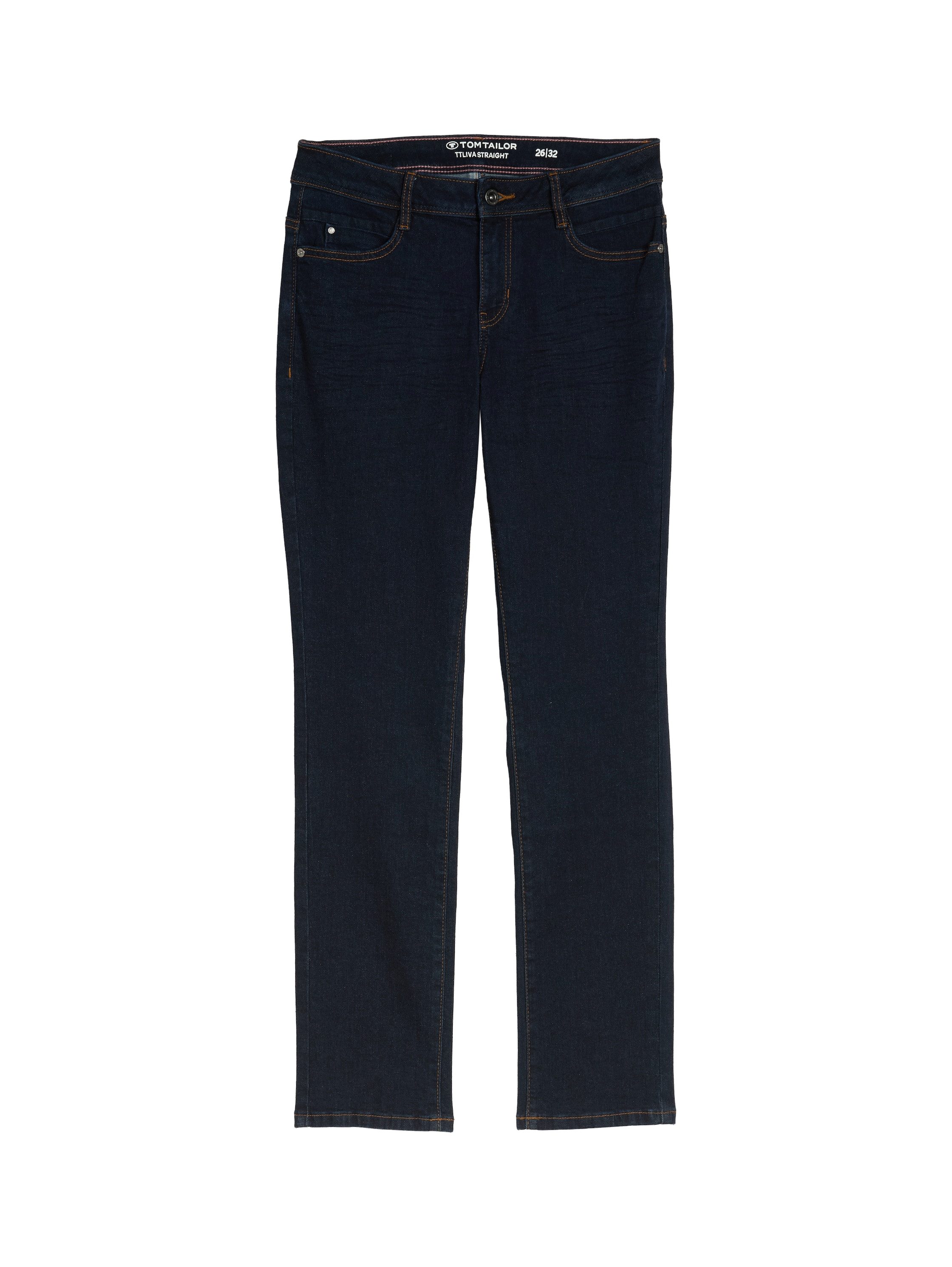 Tom Tailor Straight jeans Liva in five-pocketsstijl