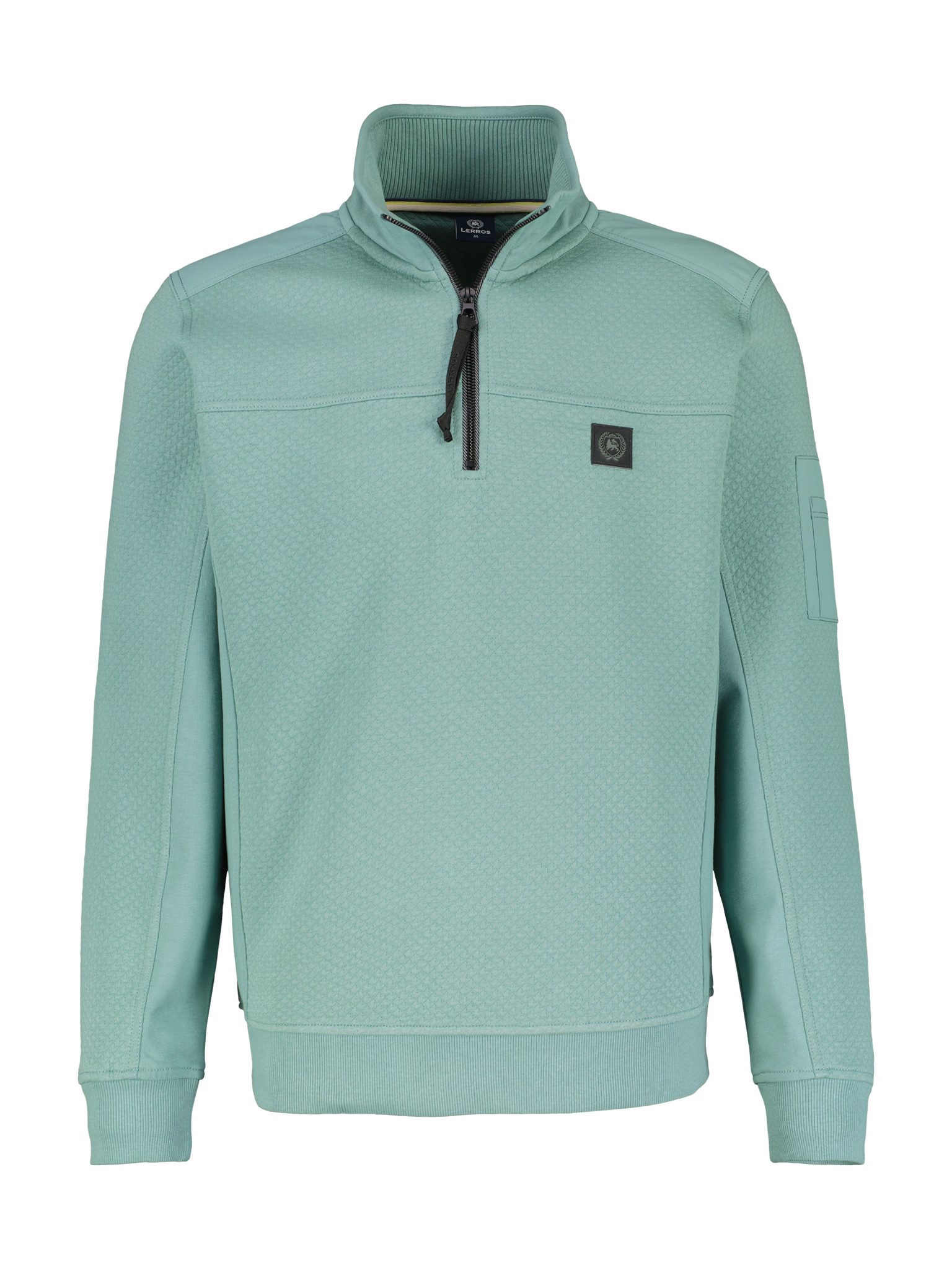 Lerros Sweatshirt met schipperskraag heren sweaters maat XXXL blauw