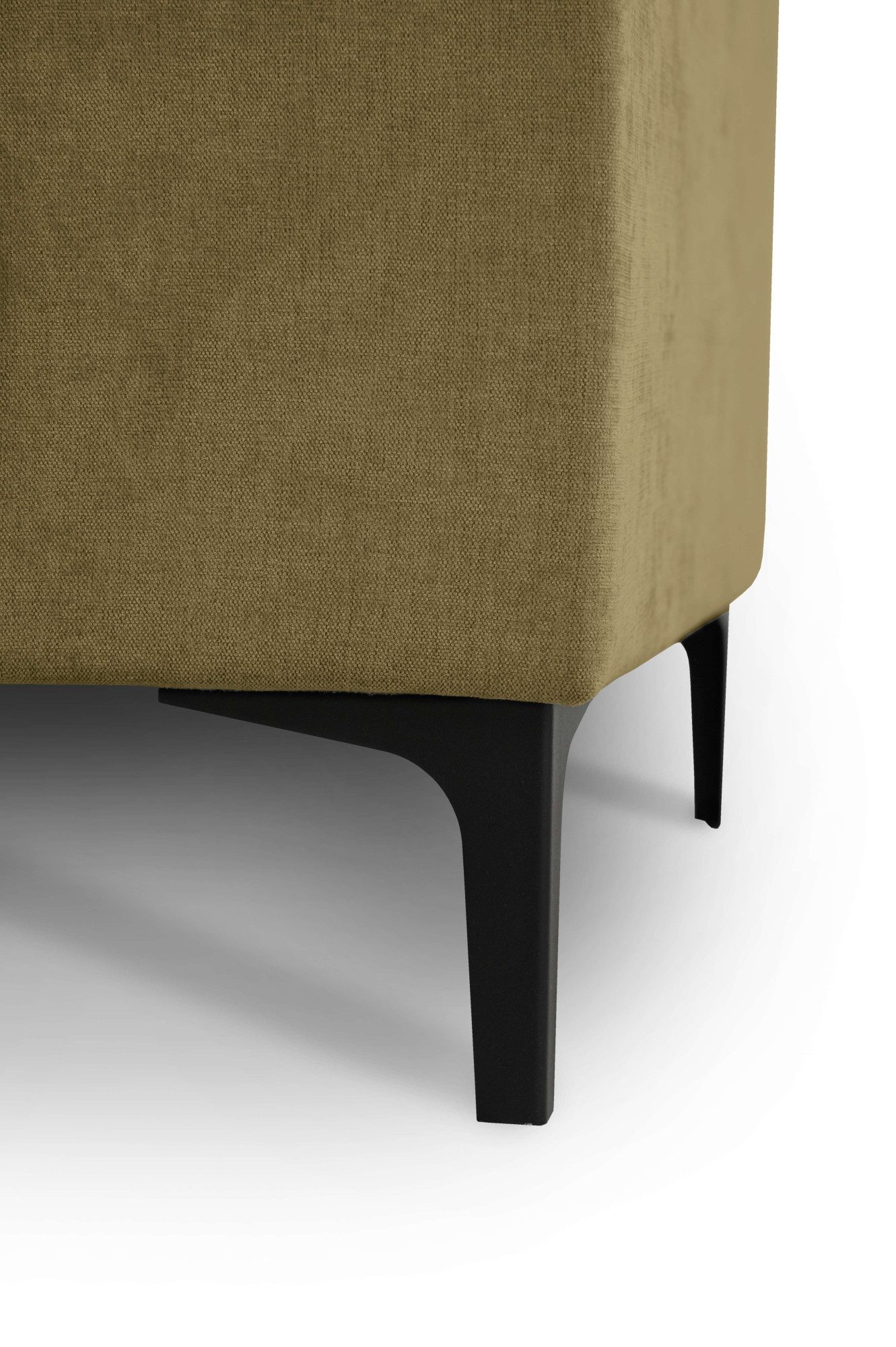 Places of Style Hoekbank Oland, structuur, platweefsel, luxe microvezel, bouclé