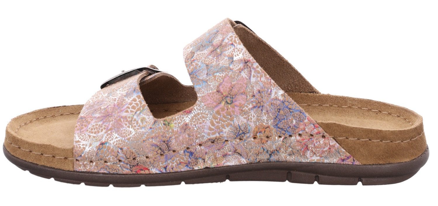 Rohde Slippers Rodigo Zomerschoen, huisschoen, slippers, strandschoen met twee gespen
