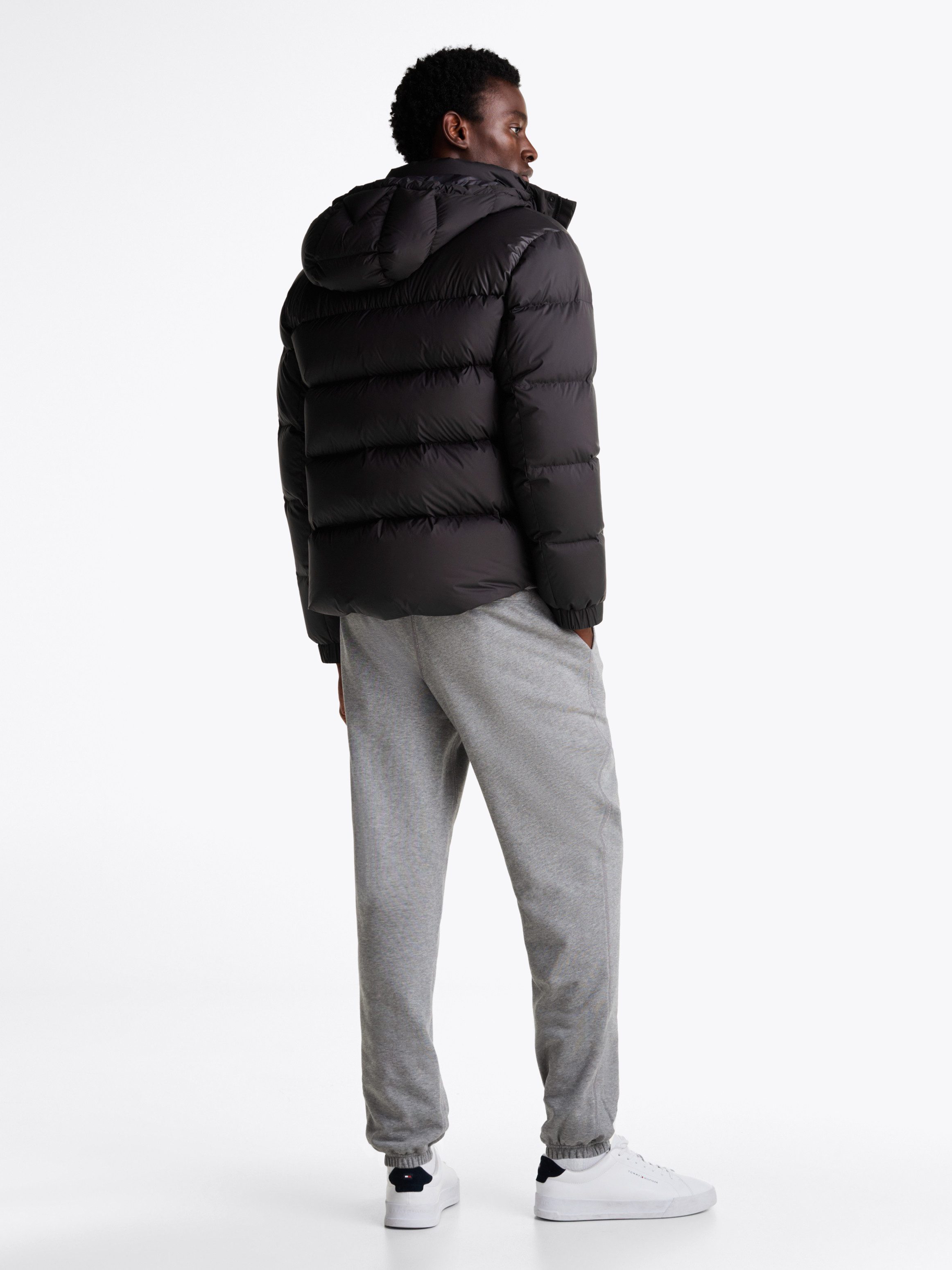 Tommy Hilfiger Gewatteerde jas MIX DOWN HOODED PUFFER JACKET