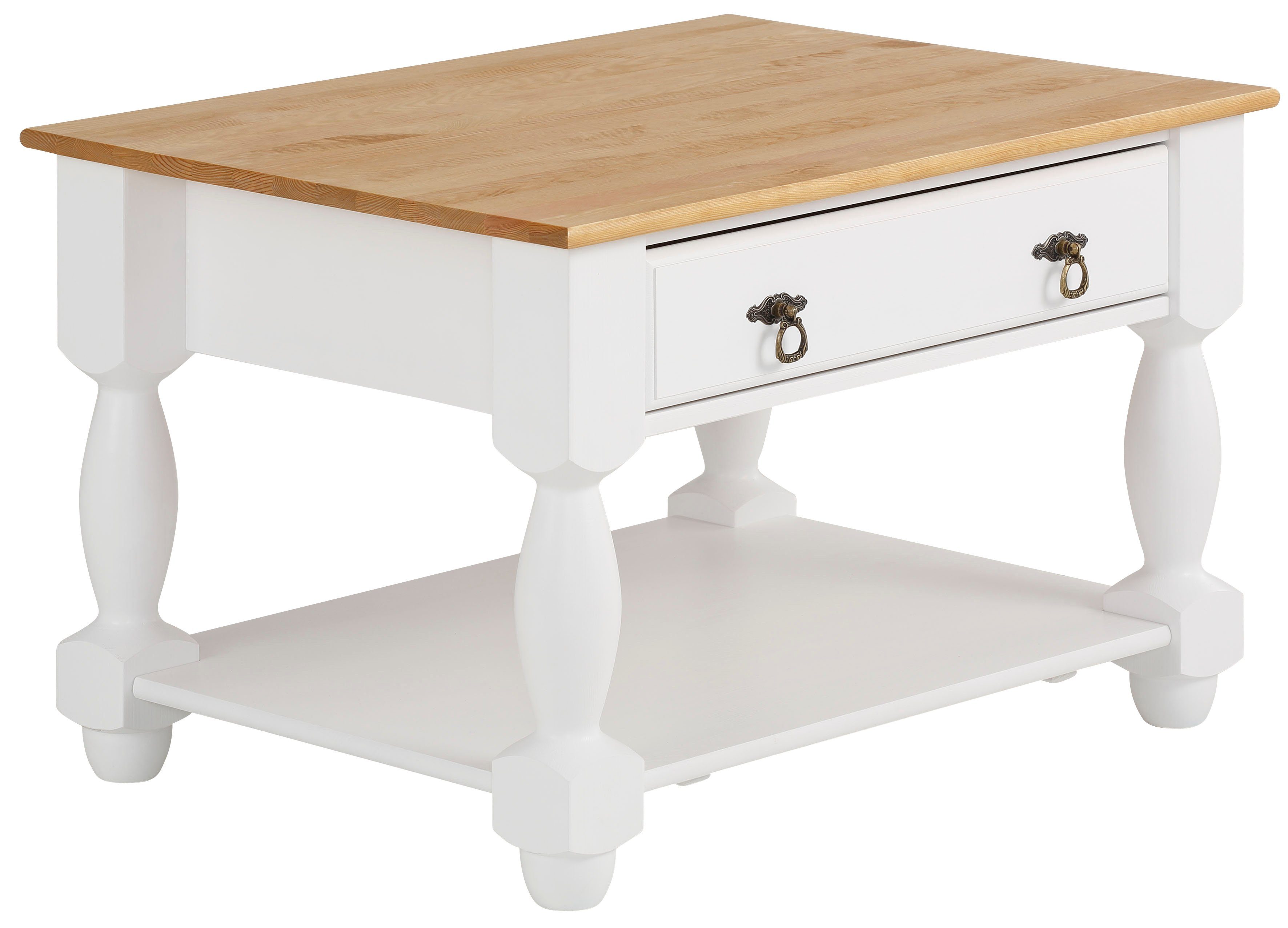 Home affaire Salontafel Sulm met een lade en een plank