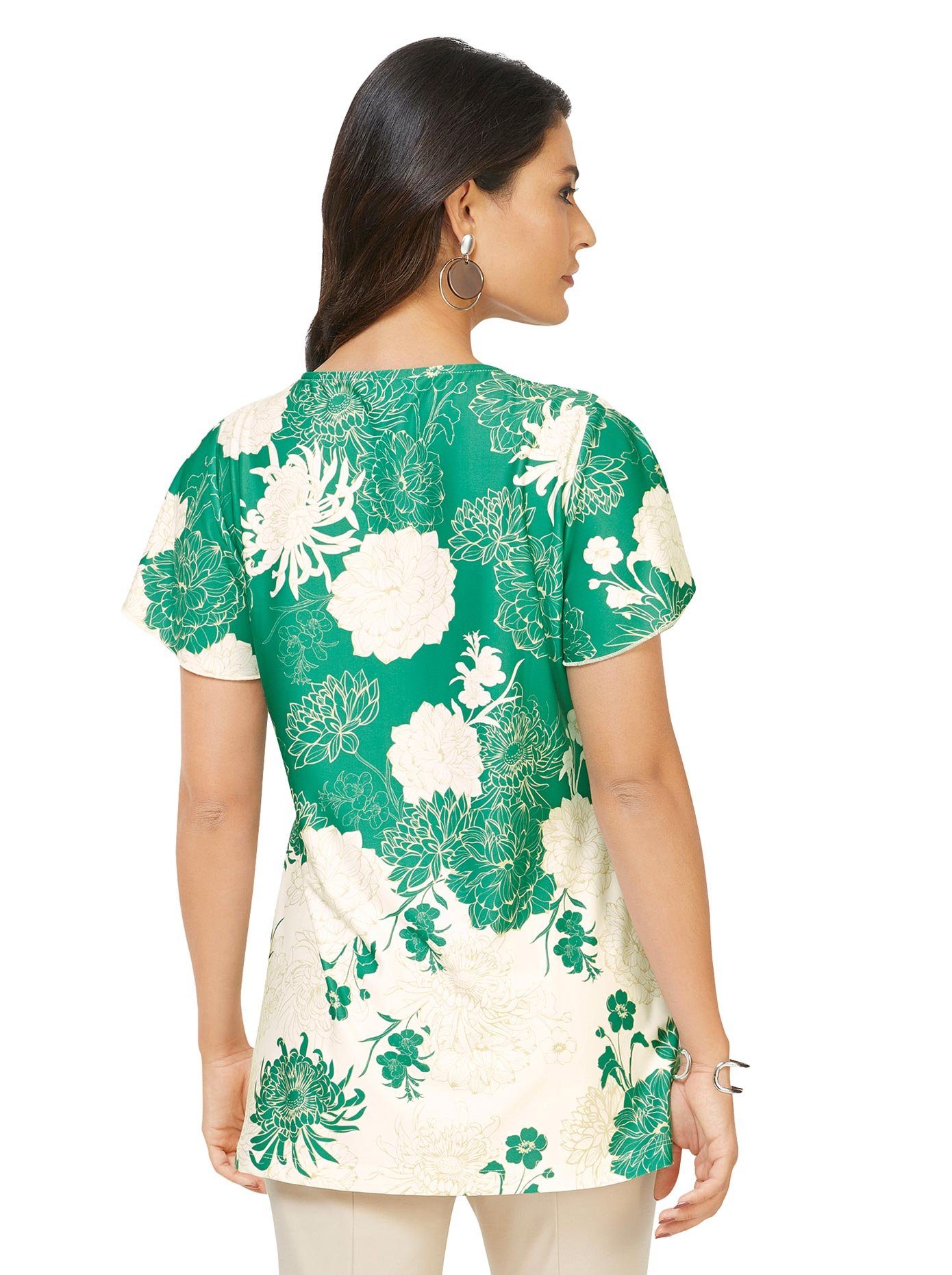 Creation L Shirt met print Lang shirt (1-delig)