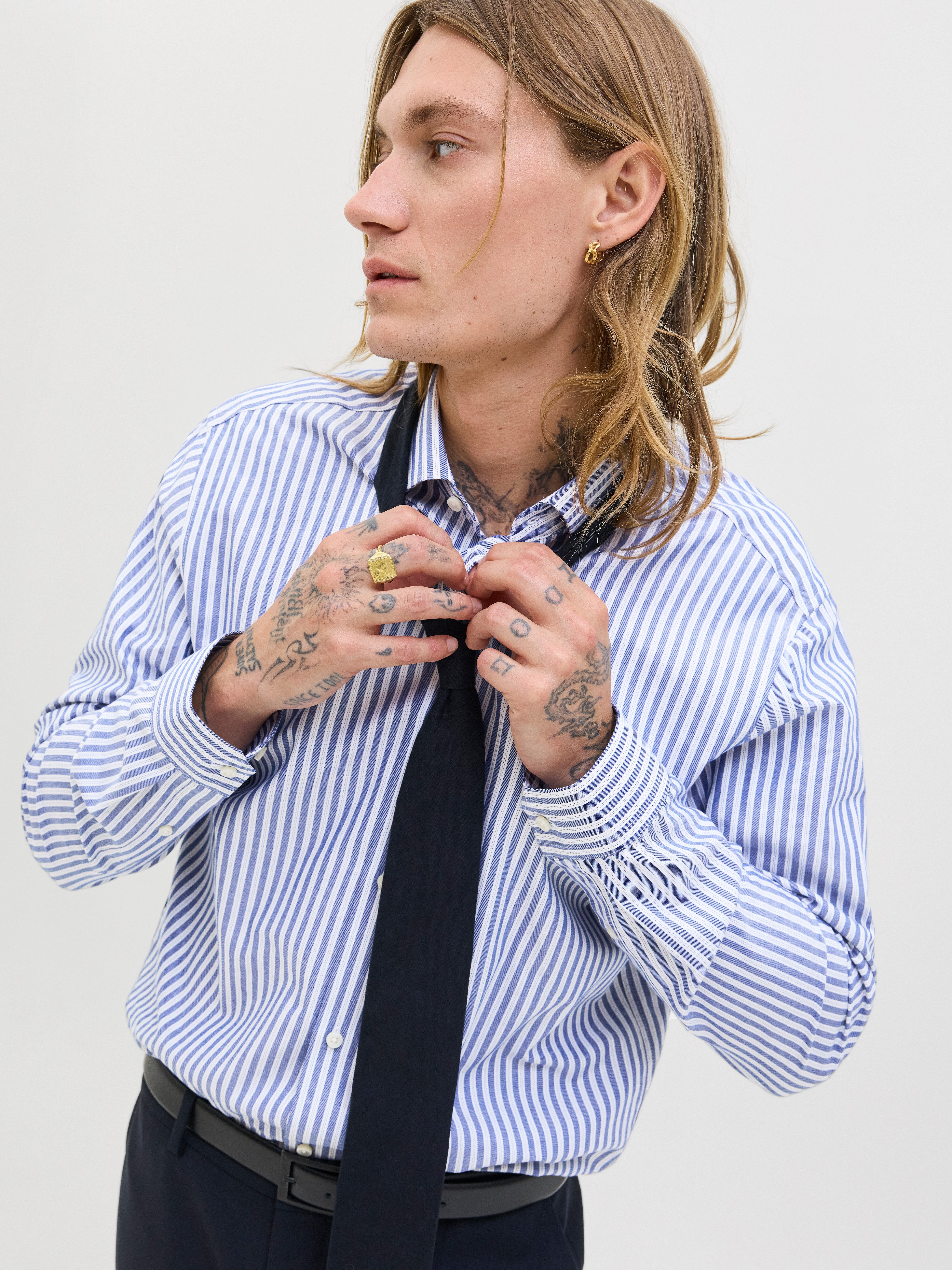 Jack & Jones Overhemd met lange mouwen JPRBLAPARKER Slim Fit overhemd, ademend, ideaal voor dagelijks gebruik