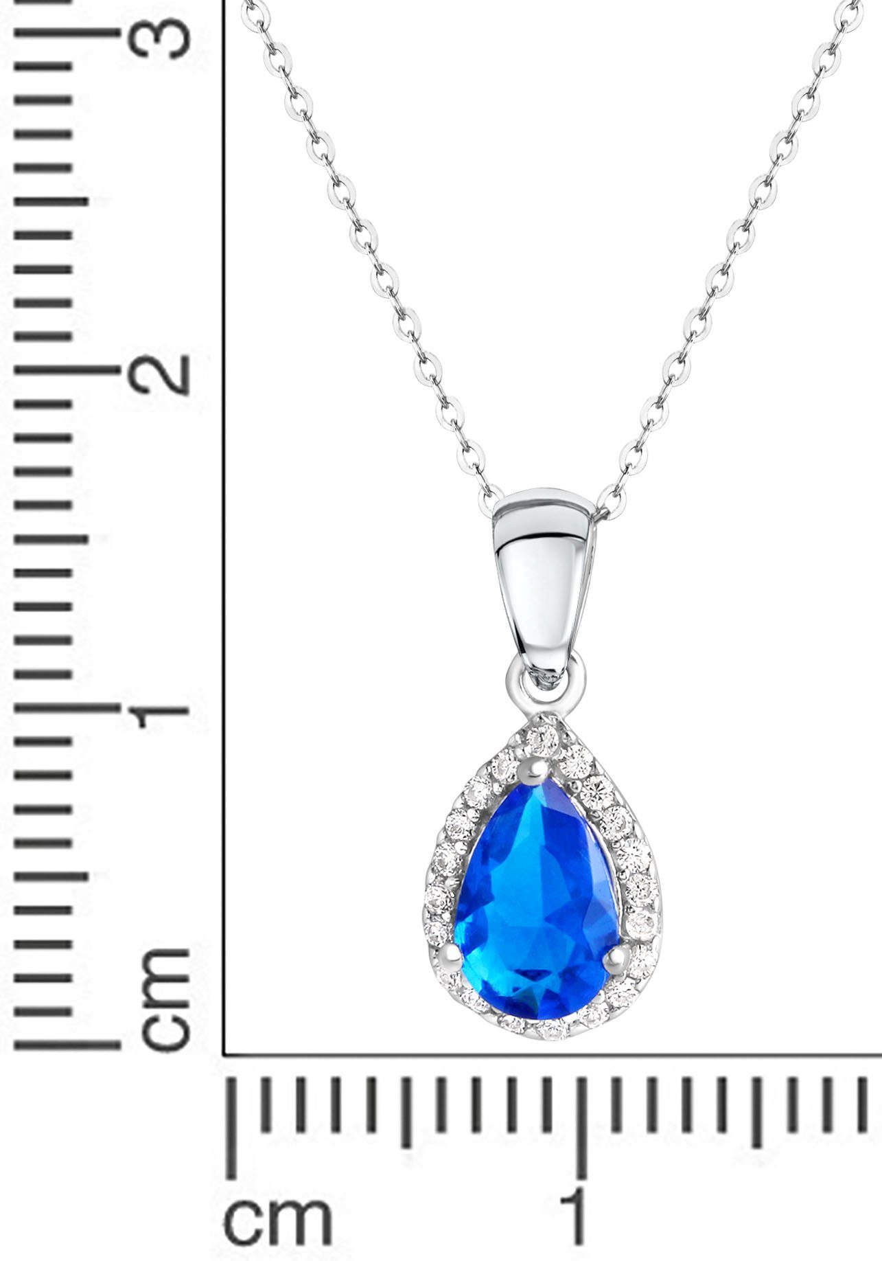 Firetti Ketting met hanger Sieraad cadeau zilver 925 halssieraad halsketting ankerkette druppel