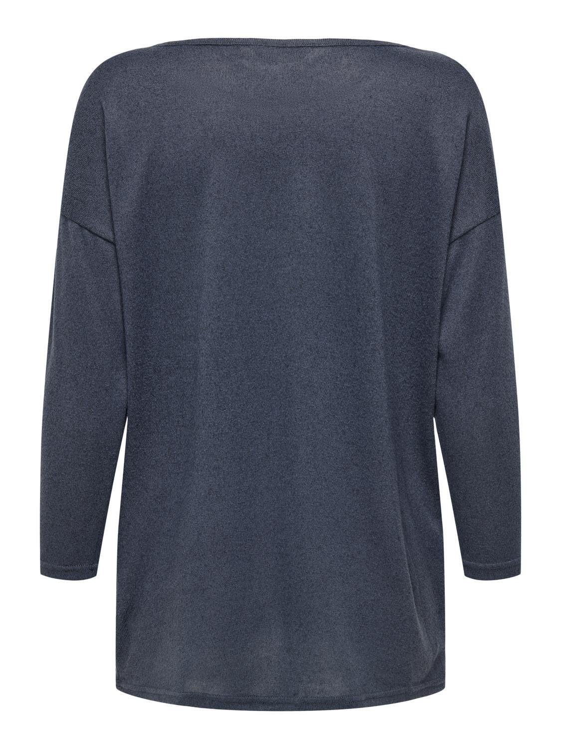 Only Shirt met 3/4 mouwen ONLELCOS 4/5 SOLID TOP