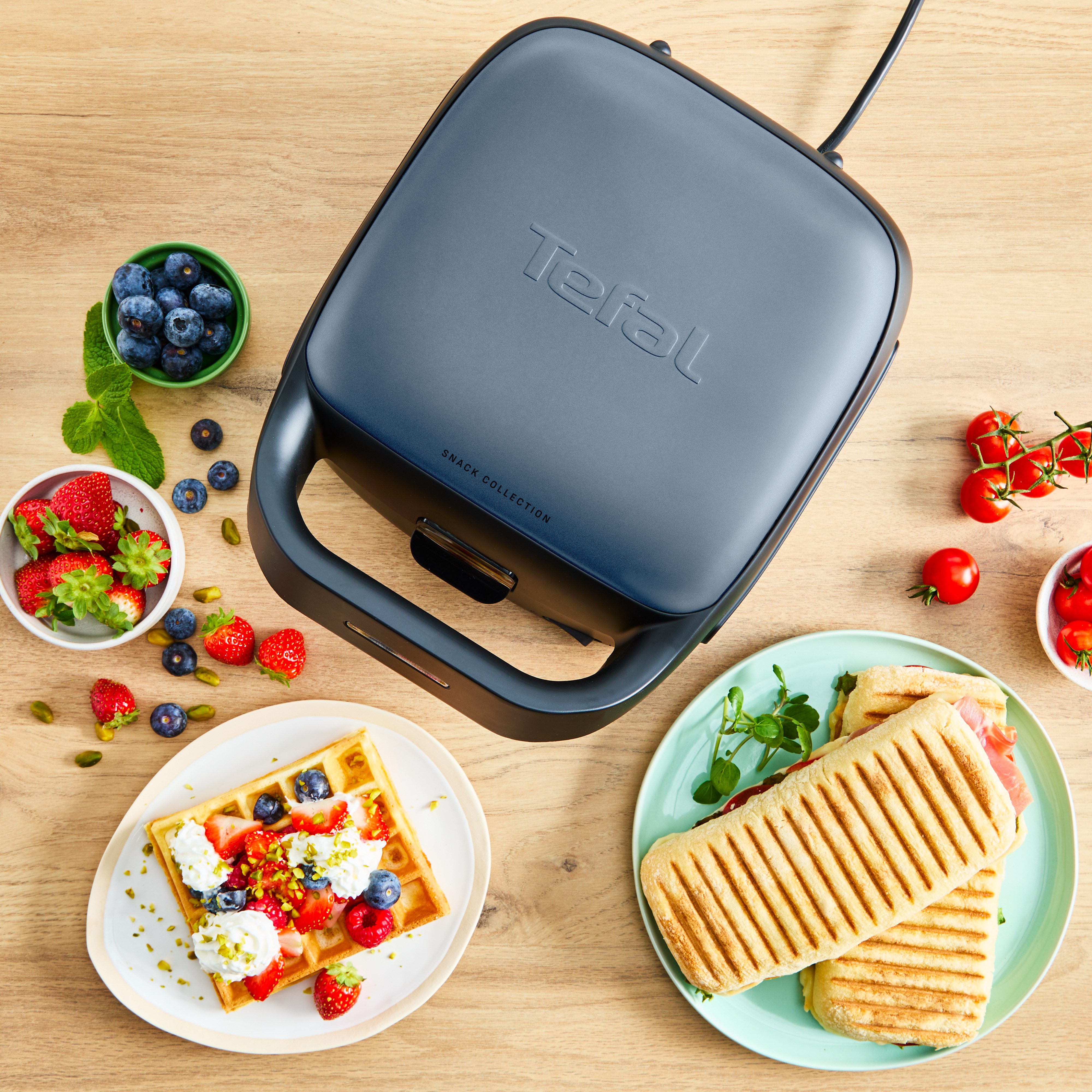 Tefal 2-in-1-sandwichmaker SW8674 Snack Collection