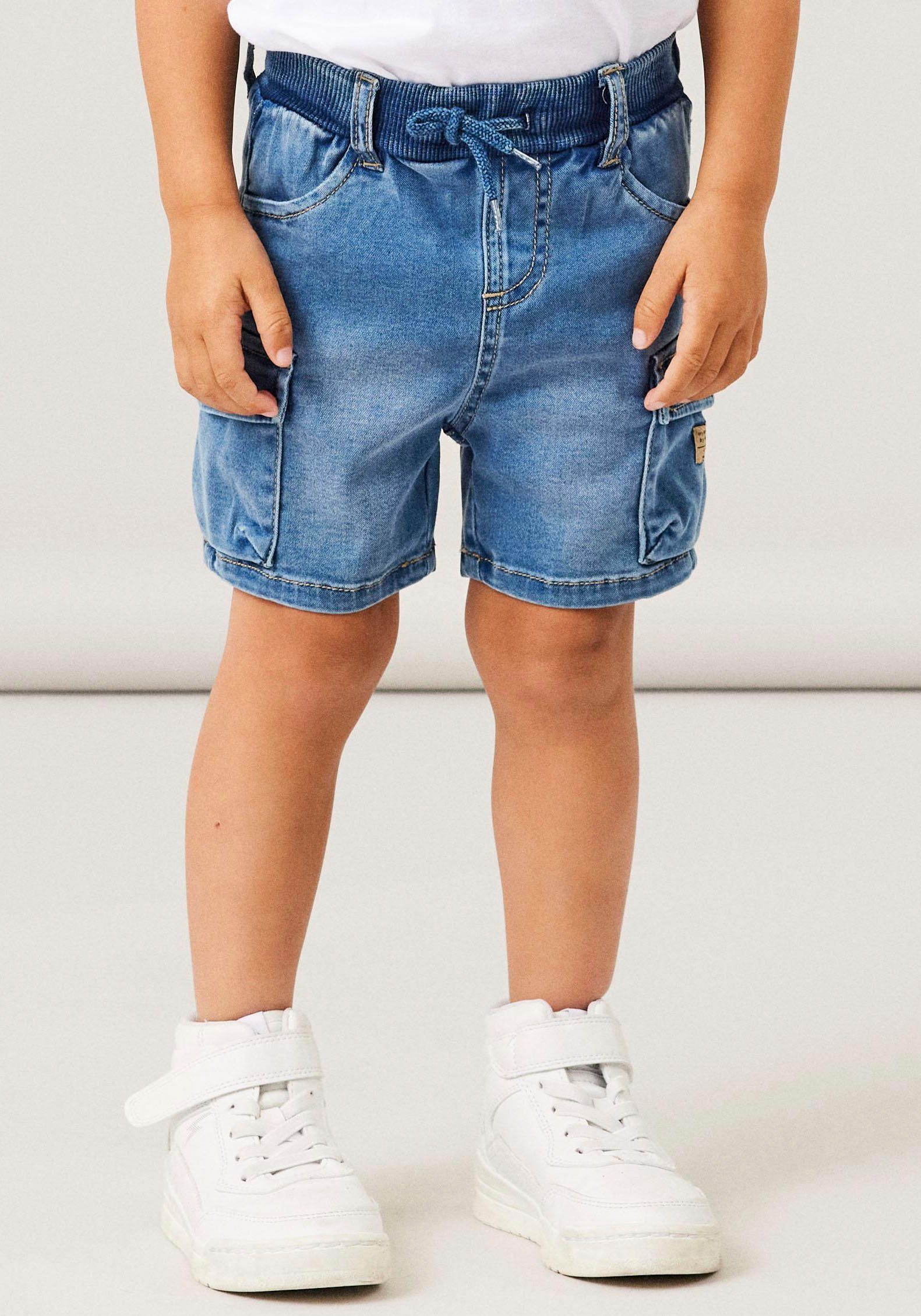 Name It Cargoshort Coole jeansshorts NMMBEN BAGGY DNM L SHORTS 8610-TO NOOS (Cargozakken,...