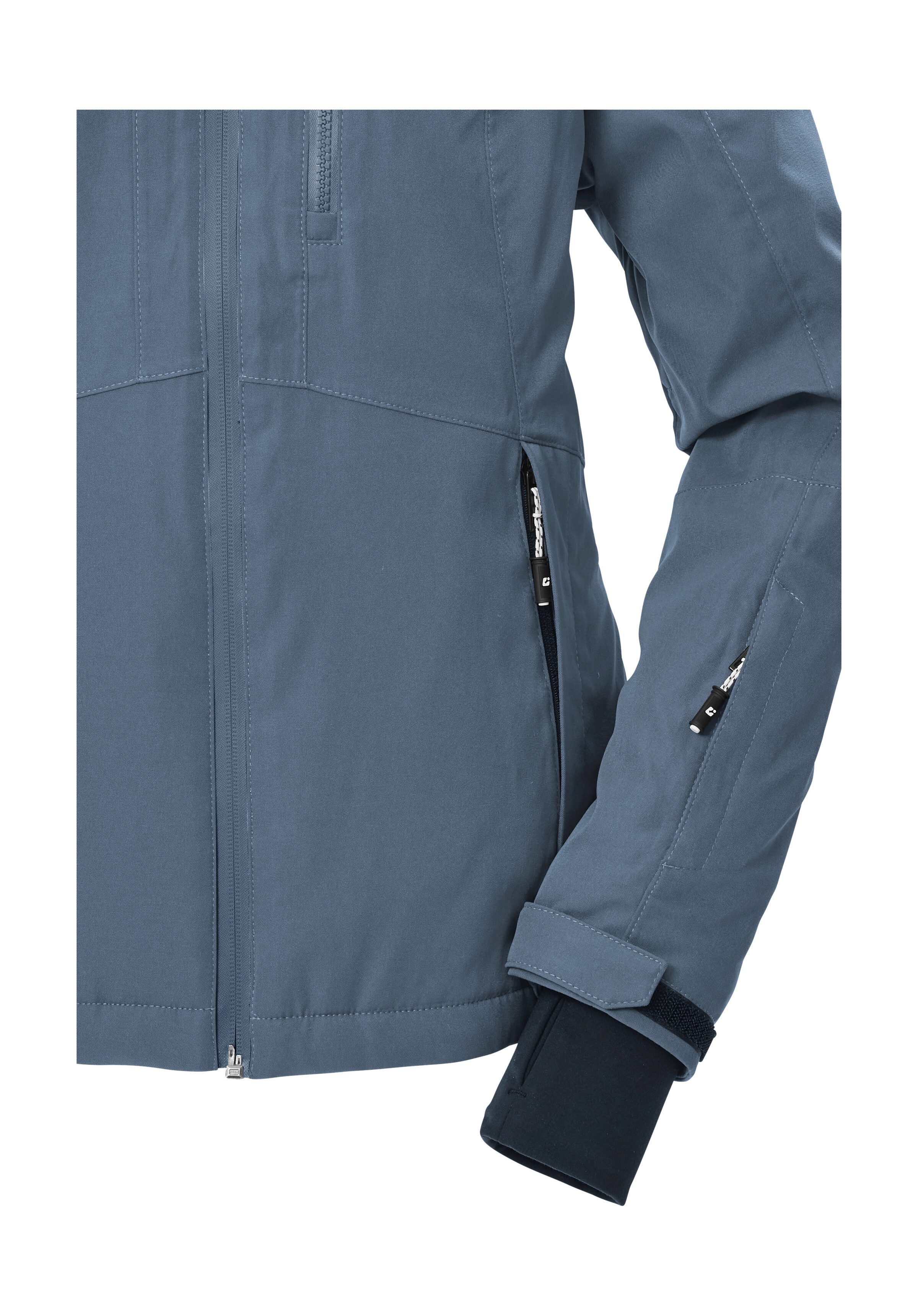 Killtec Ski-jack KSW 276 WMN SKI JCKT Waterdichte damesjas met sneeuwvanger, ademend vermogen en zakken