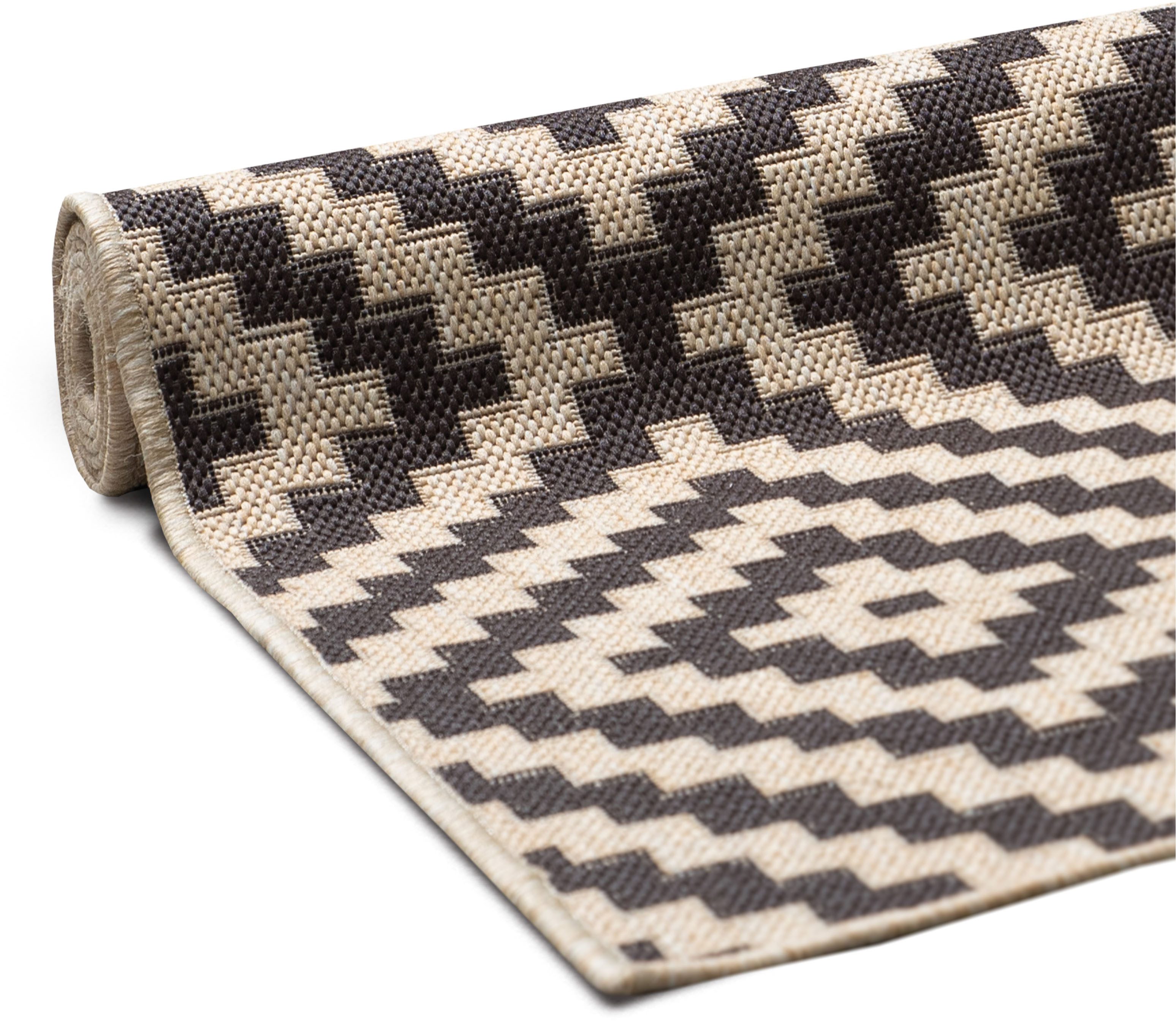 my home Vloerkleed Cordoba is ook als loper verkrijgbaar Geschikt voor binnen en buiten, sisal-look, weerbestendig & uv-bestendig, boho