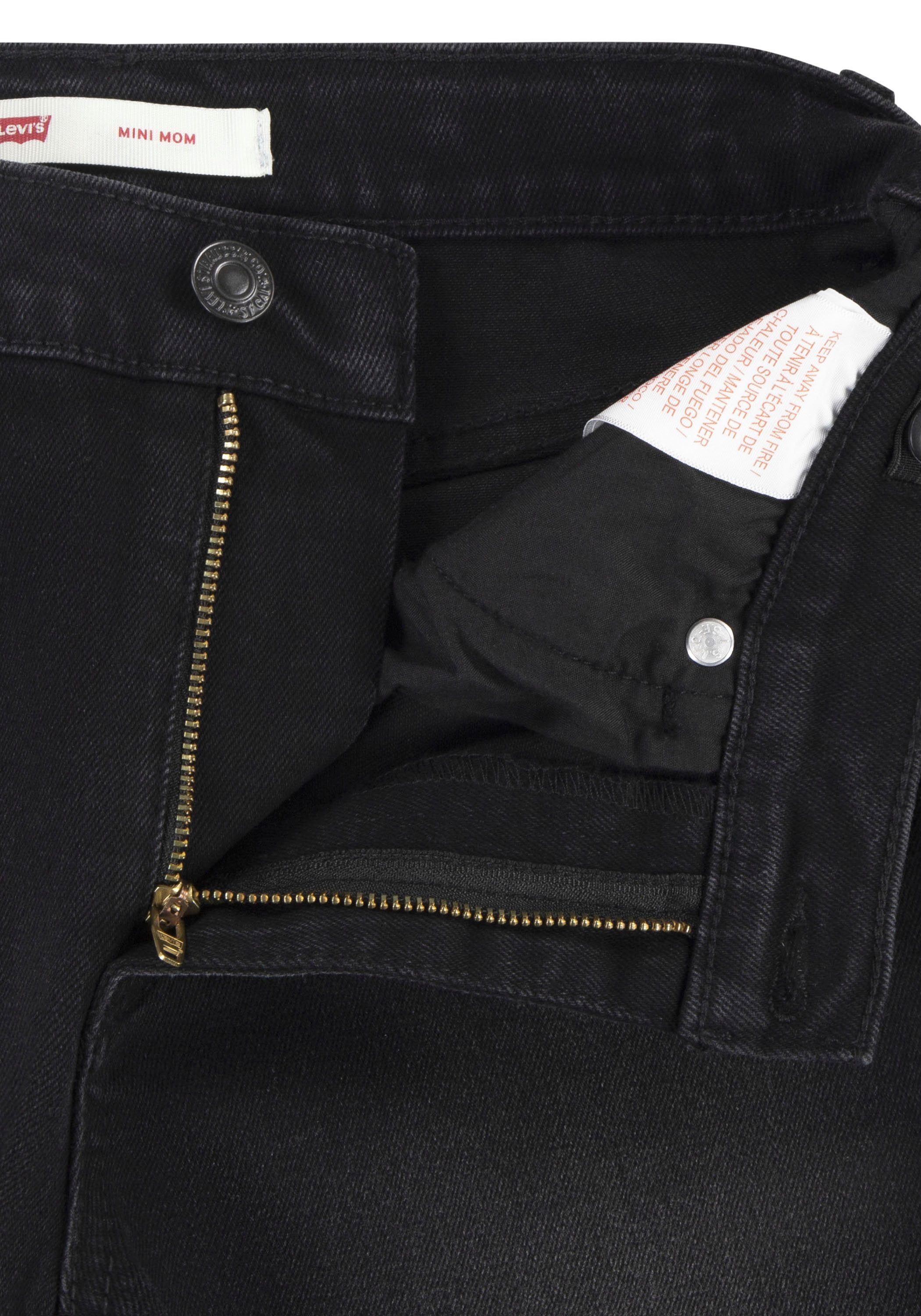Levi's Kidswear 5-pocket jeans LVG MINI MOM JEANS in mom-fit, voor meisjes