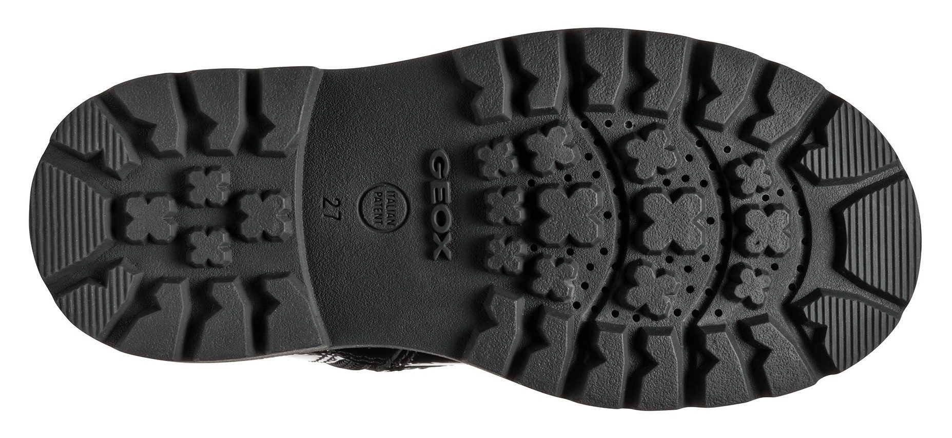Geox Veterlaarzen J SHAYLAX GIRL A Bikerboots, winterlaarzen, laarzen met ritssluiting