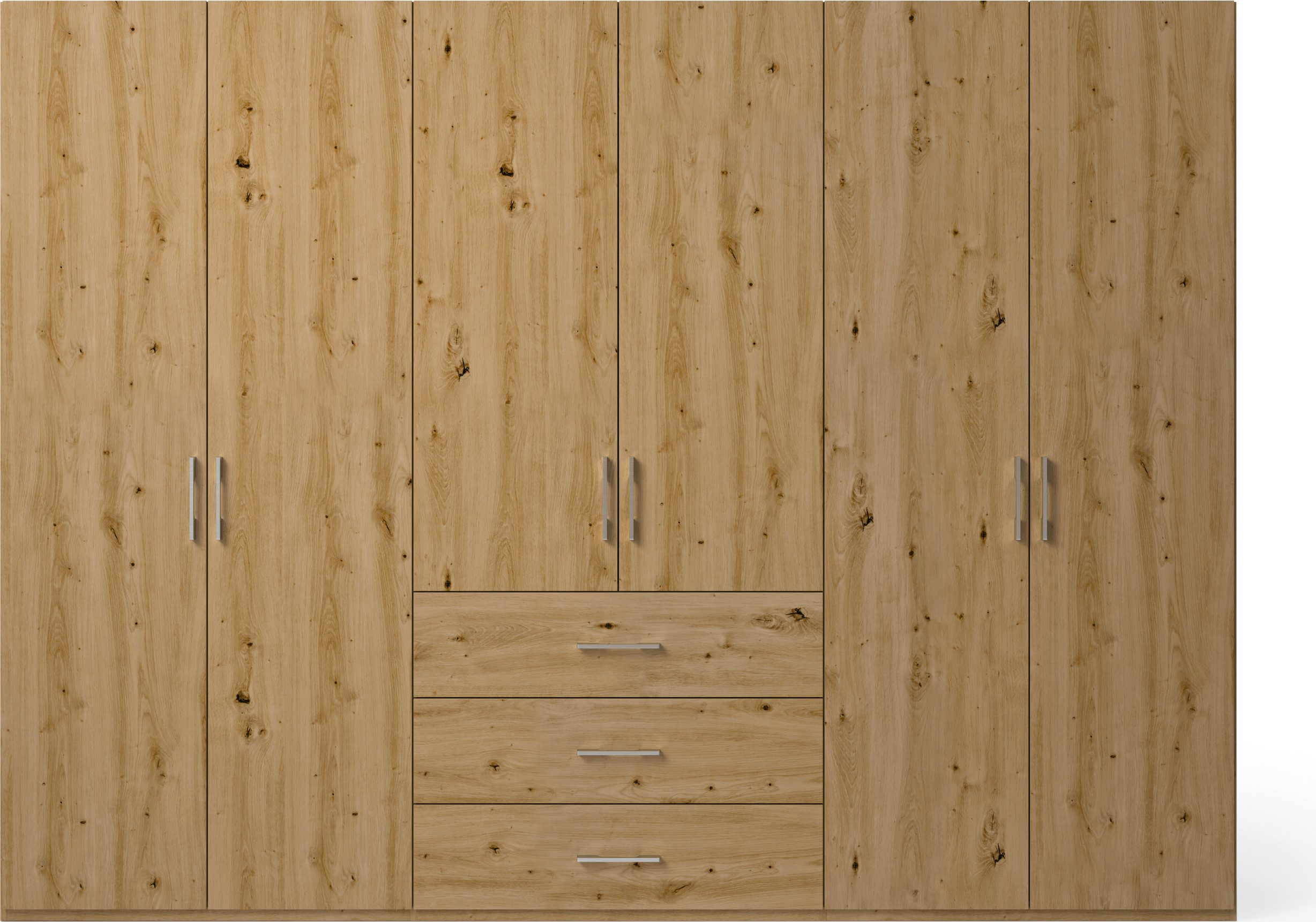 set one by Musterring Draaideurkast Henderson met 3 lades, inclusief legplanken en kledingstangen