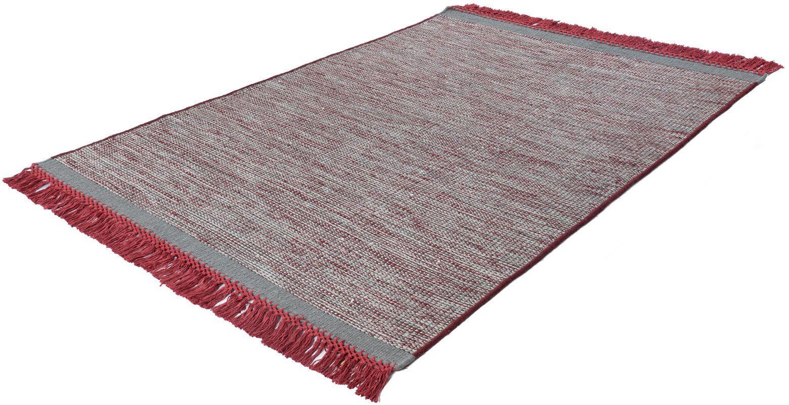 aRTE ESPINA Vloerkleed Nomad 8064 Handgemaakt franjes tapijt in neutraal ontwerp
