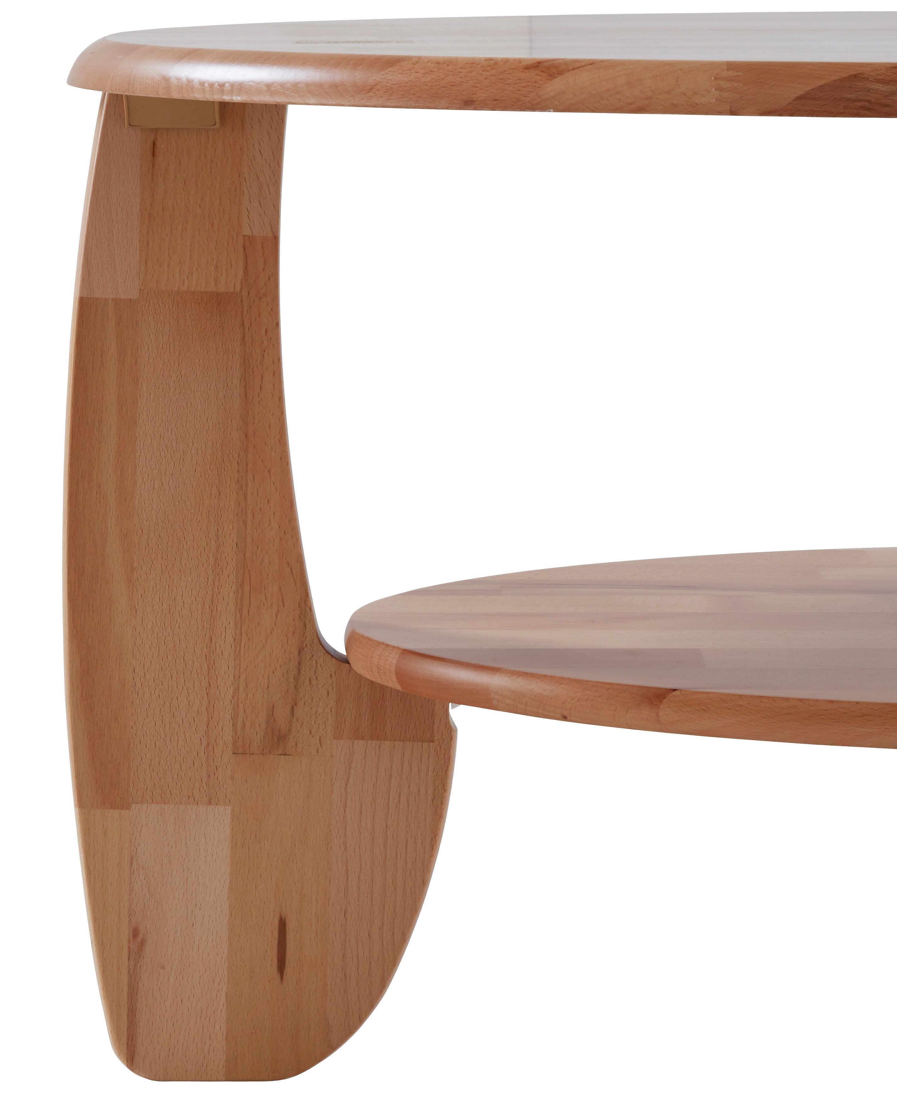 Home affaire Salontafel van massief hout wildeiken of beukenkernhout fsc®-gecertificeerd