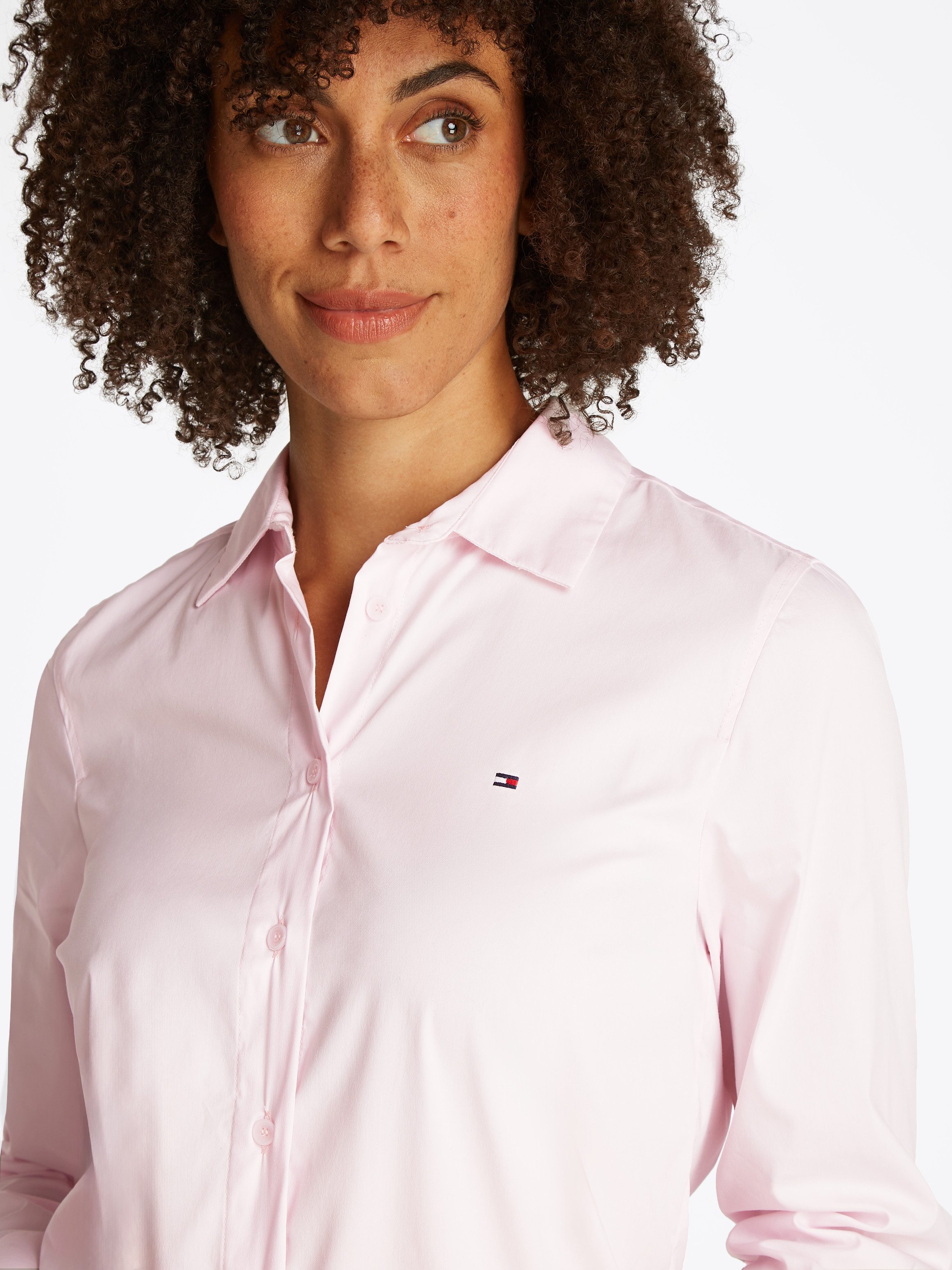 Tommy Hilfiger Overhemdblouse ESS POPLIN REGULAR SHIRT