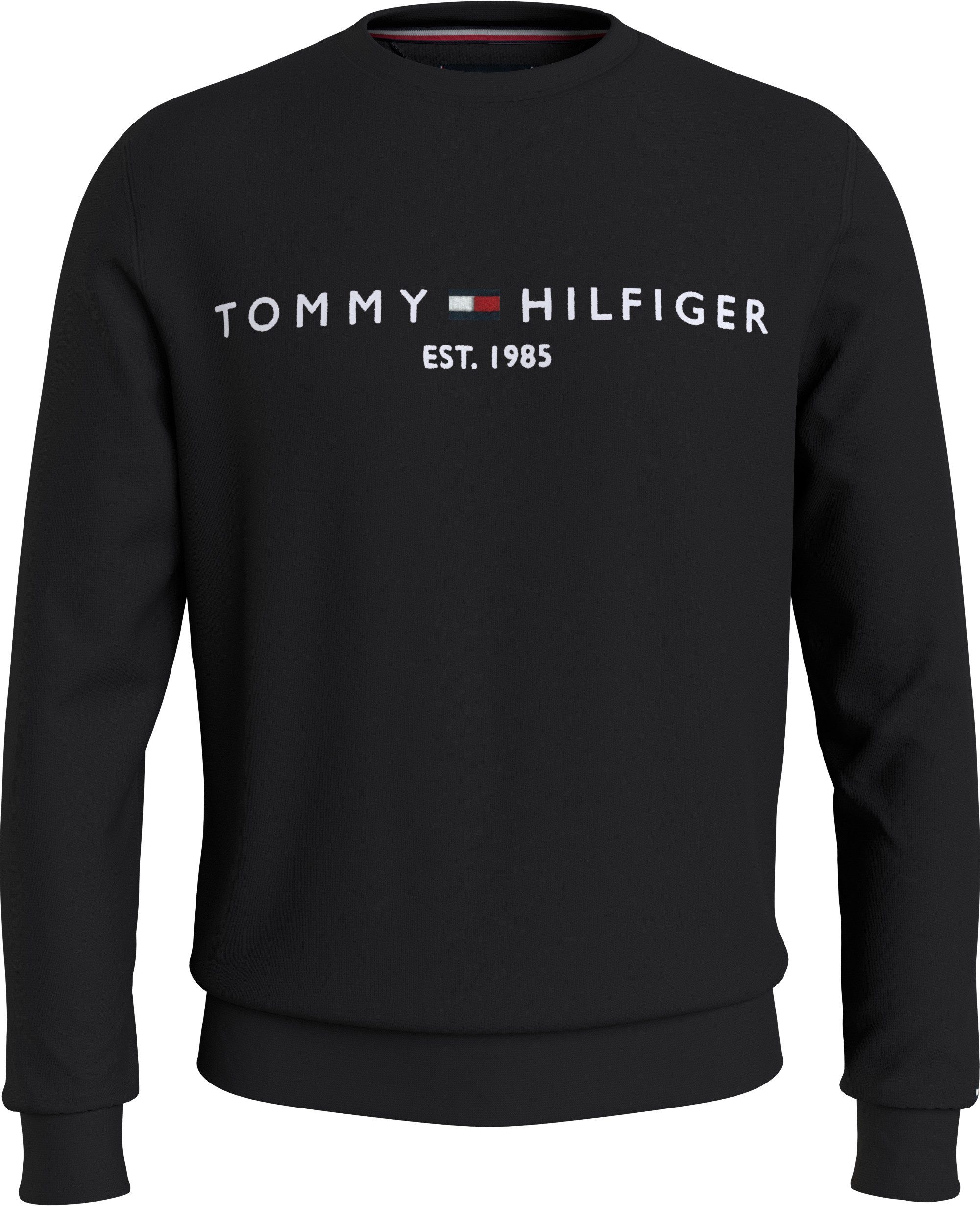 Tommy Hilfiger Sweatshirt BT-TOMMY LOGO SWEATSHIRT-B in grote maten met logoprint