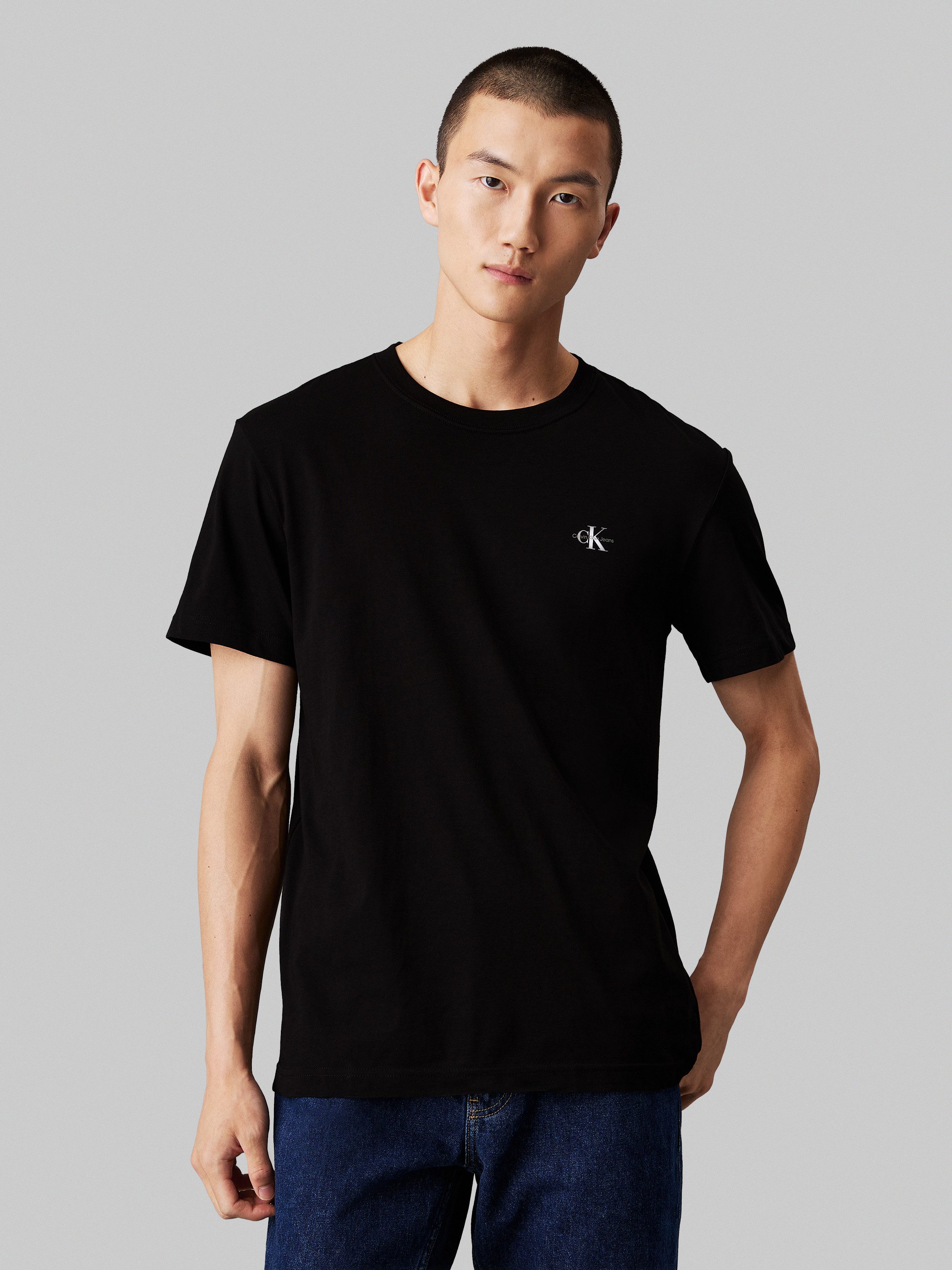 Calvin Klein T-shirt 2 PACK MONOLOGO (Set van 2)