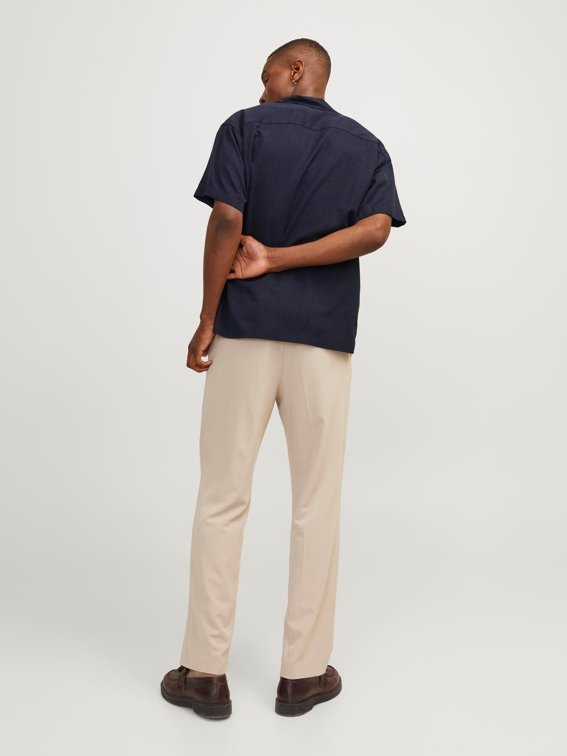 Jack & Jones Overhemd met korte mouwen JPRCCAARON TENCEL RESORT SHIRT S S LN