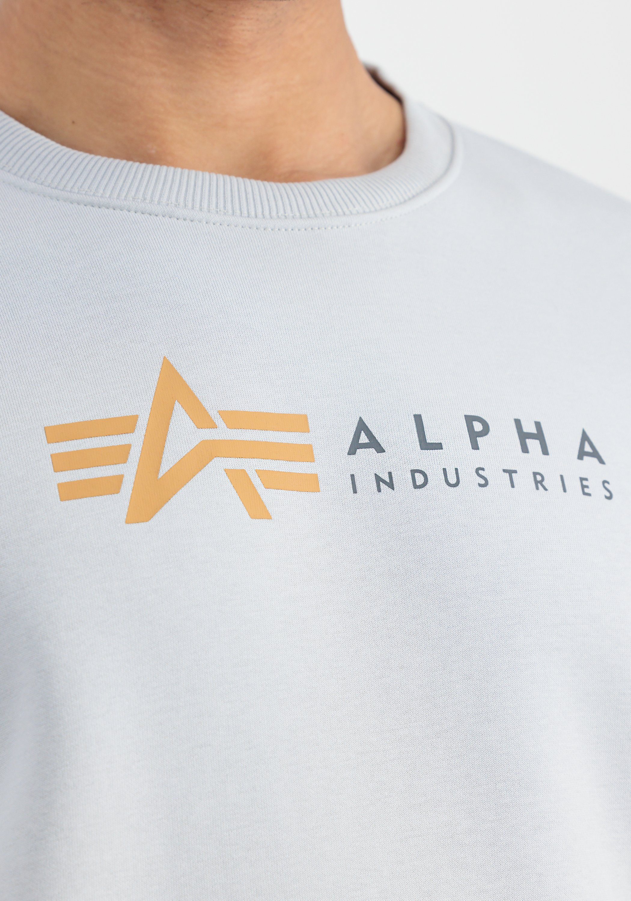 Alpha Industries Sweater Men Sweatshirts Alpha Label Sweater