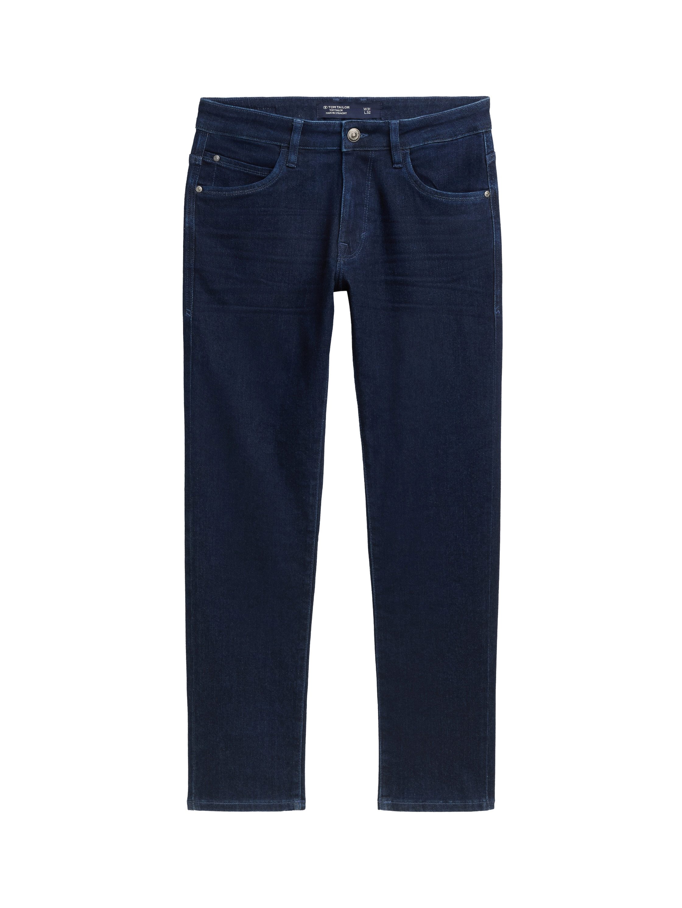 Tom Tailor Straight jeans Marvin in five-pocketsstijl