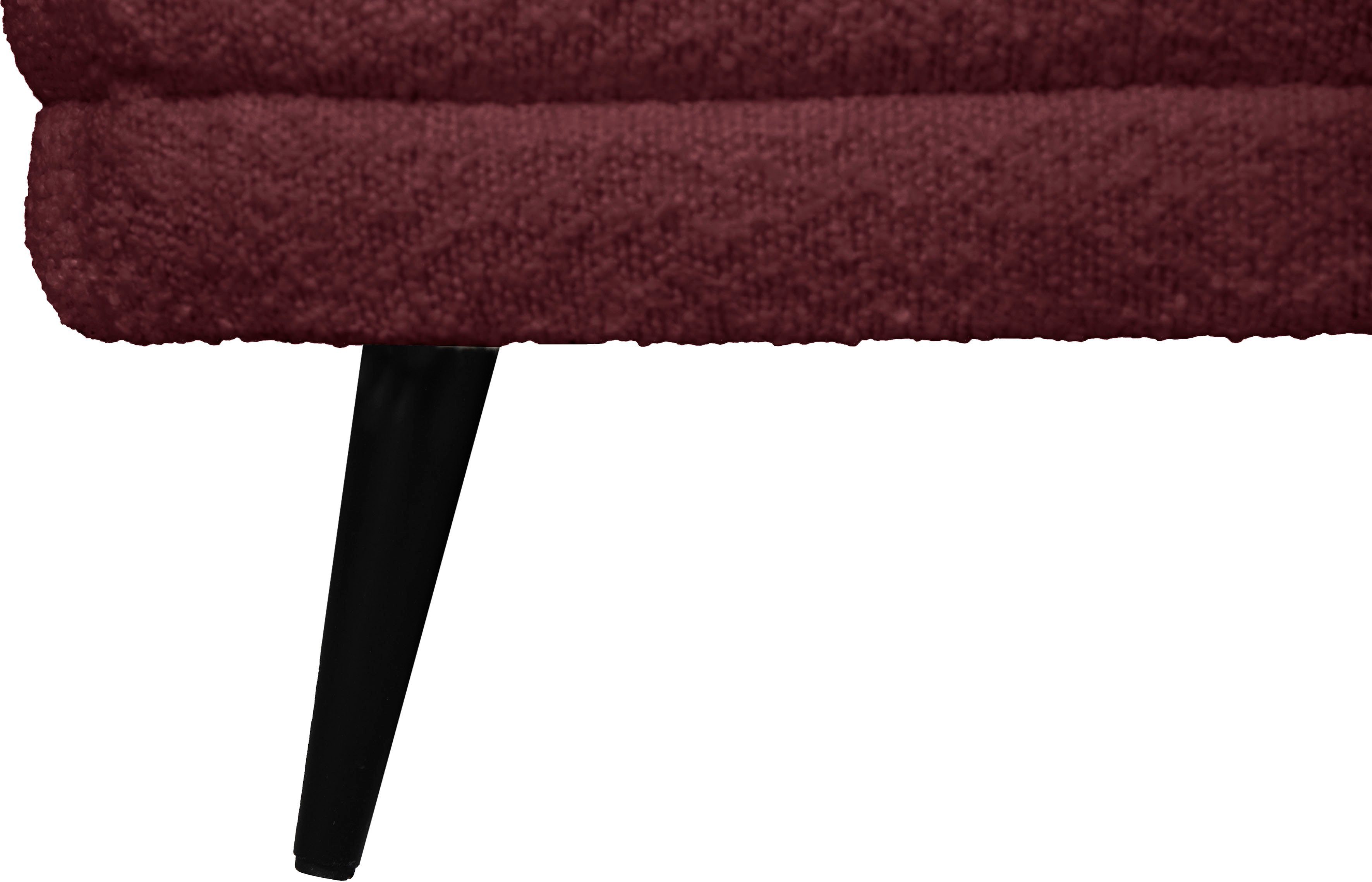 Leonique Fauteuil Ashly in 3 overtrekvarianten, bouclé, fluwelige look en zachte structuurstof.