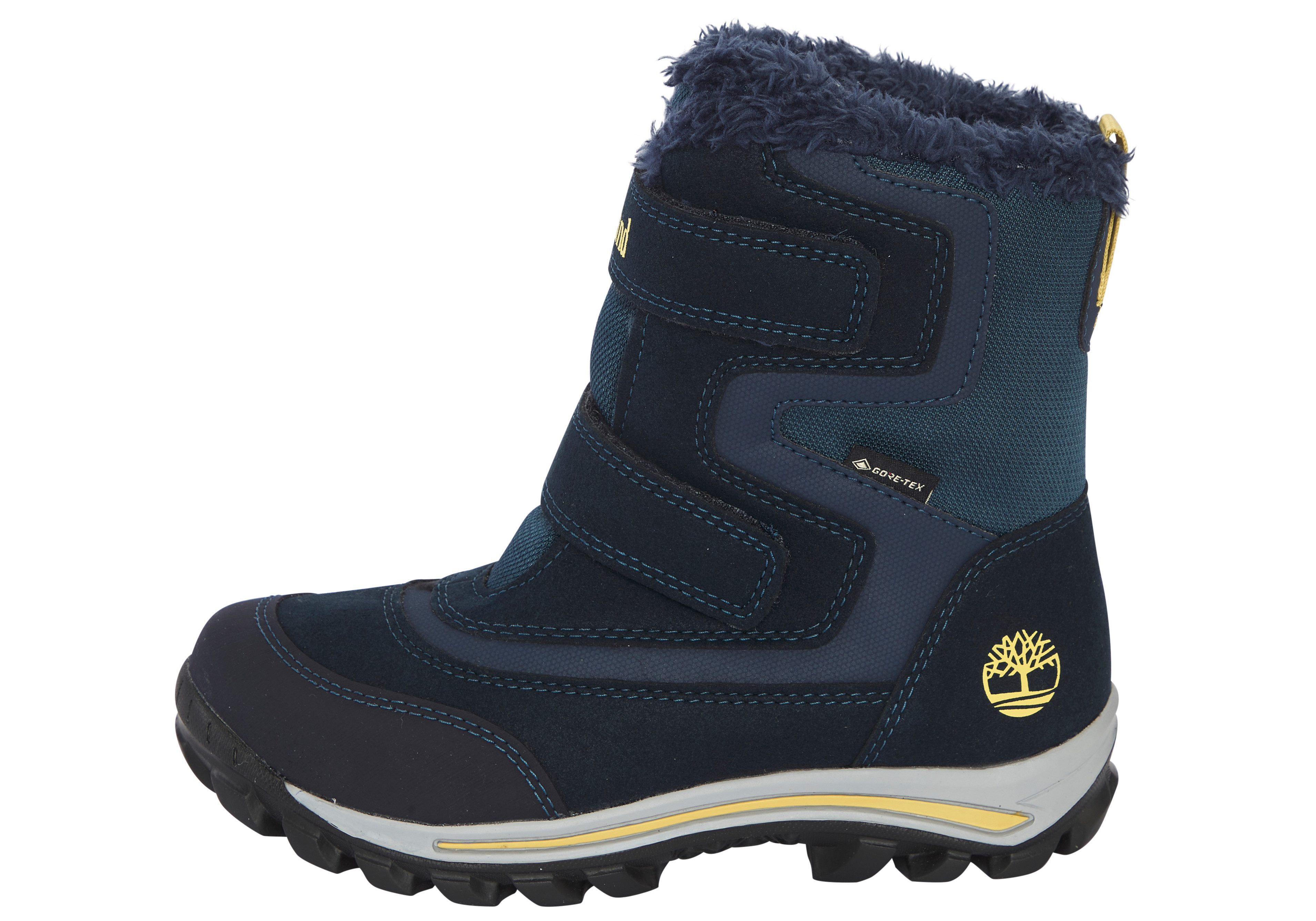 Timberland Winterlaarzen CHILLBERGMID HOOK & LOOP GORE-TEX SNOW BOOT Snowboots, winterlaarzen, winterschoenen, gevoerd, waterdicht